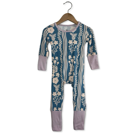 Whimsy Wildflowers Mini Ribbed Day to Night Romper