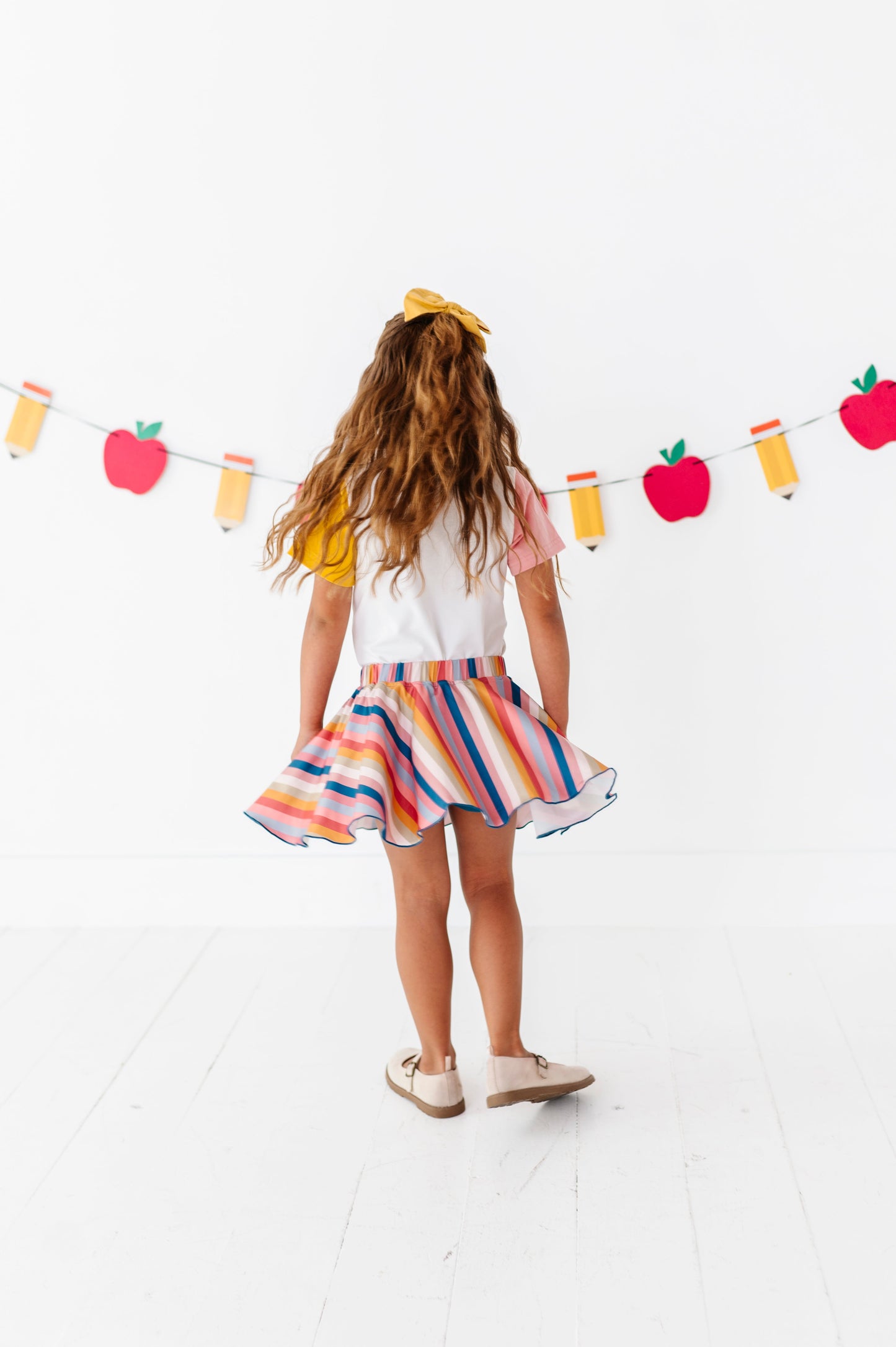 SCHOOL STRIPES | SKORT