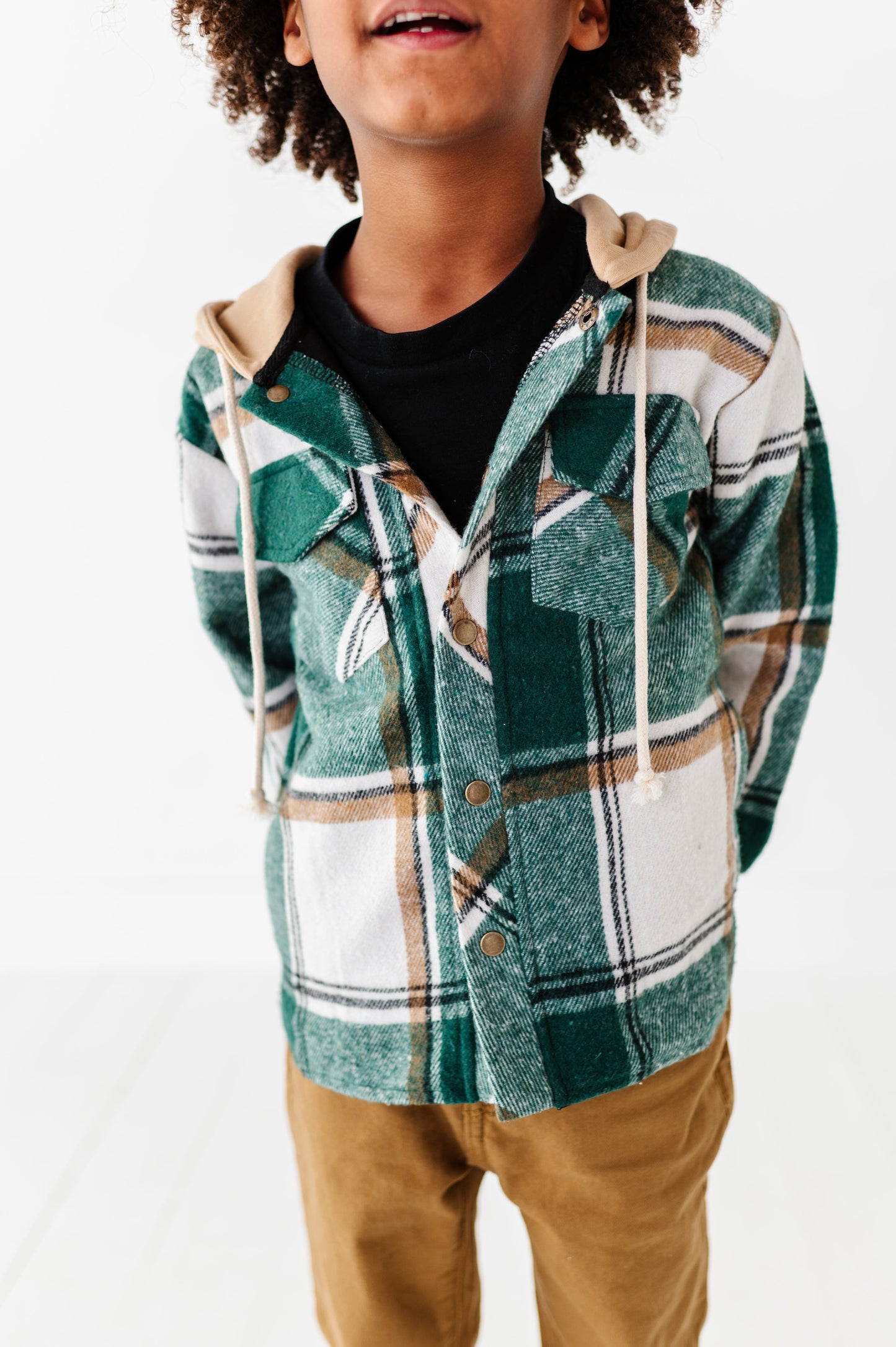 OLIVE | FLANNEL SHACKET