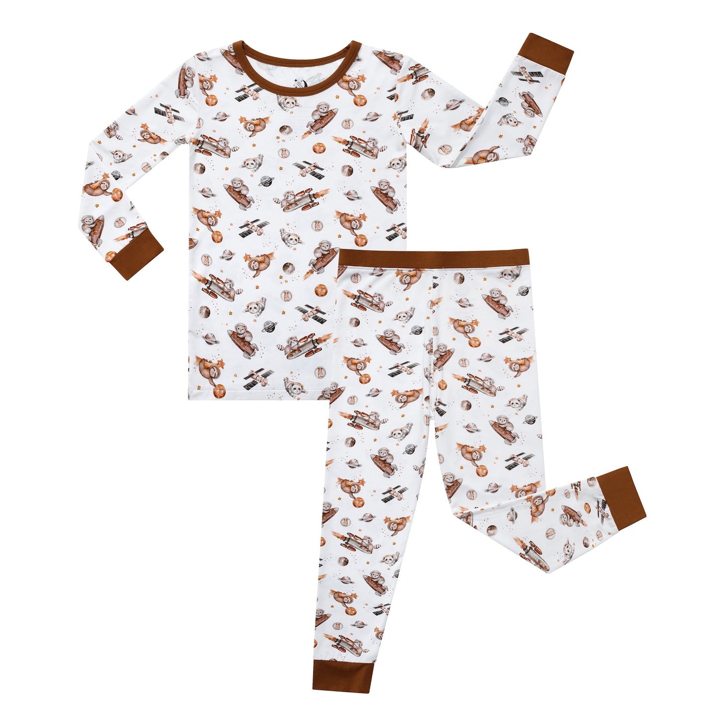 Outersloth (Space) Long Sleeve PJ's BDLJ