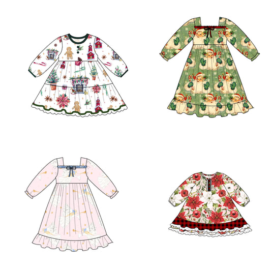 Holiday Family Cozy Doll Dresses