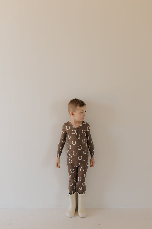 Bamboo Two Piece Pajamas | Giddy Up