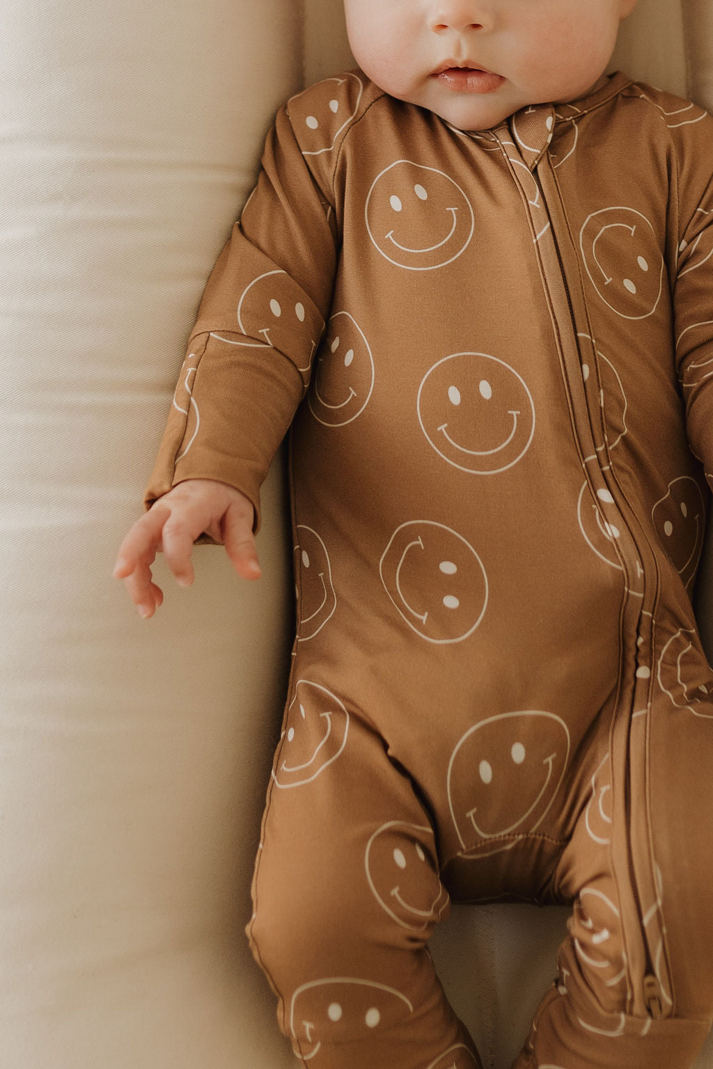 Bamboo Zip Pajamas | Sandstone Smiles