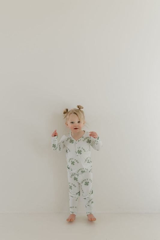 Bamboo Two Piece Pajamas | Lucky You