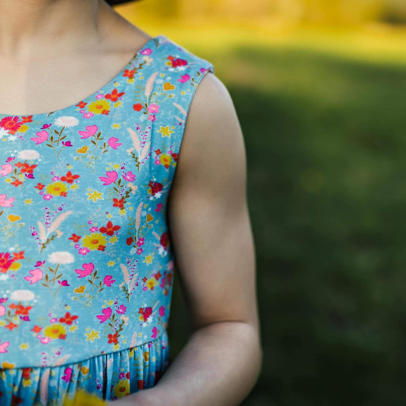 Boho Floral Bamboo Romper