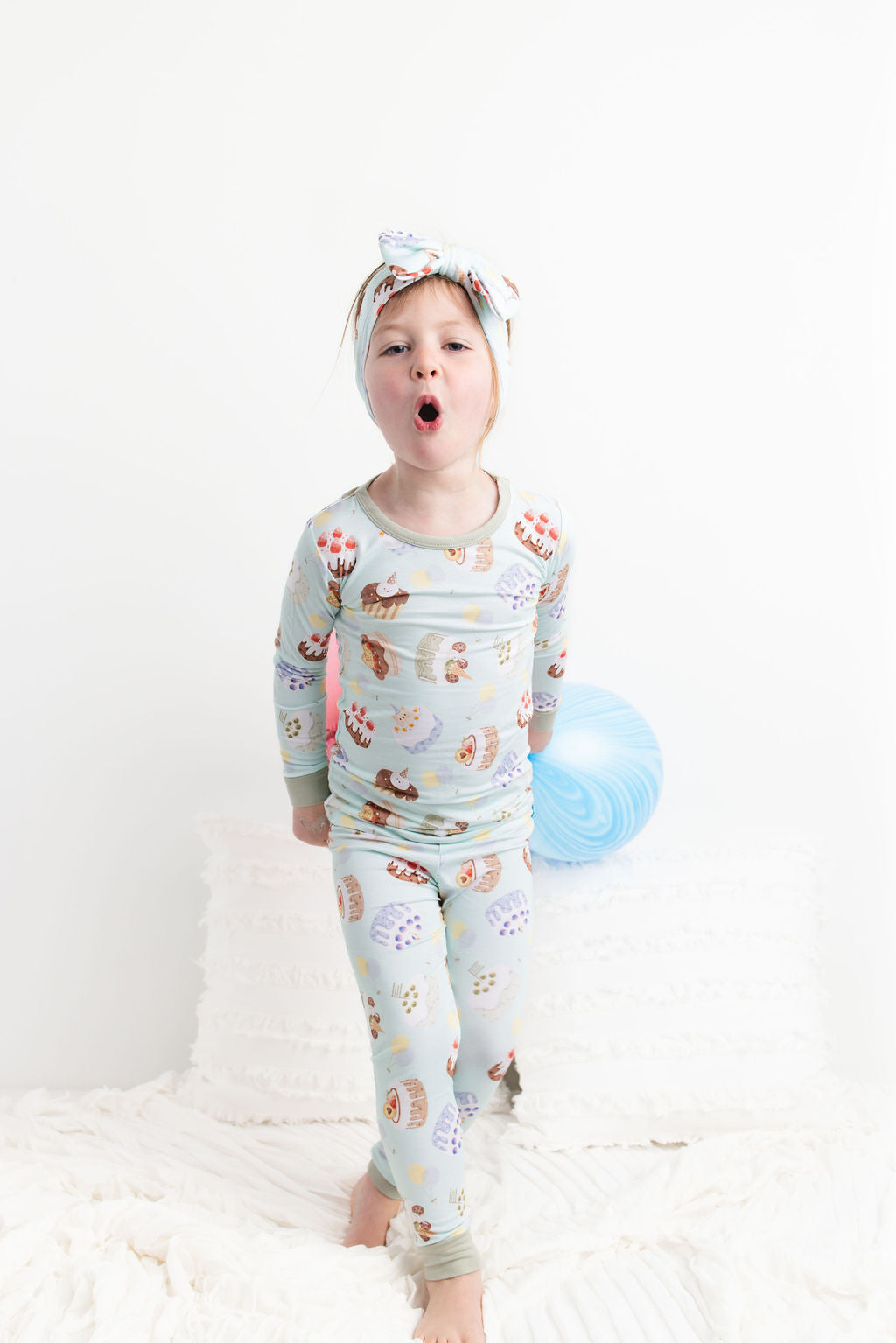 For Goodness Cakes Long Sleeve PJ's BDLJ