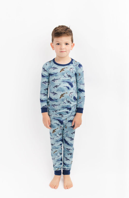 Some-Fin Special TENCEL™ Modal Long Sleeve PJ's