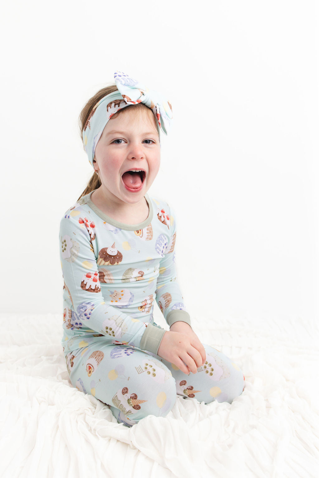 For Goodness Cakes Long Sleeve PJ's BDLJ