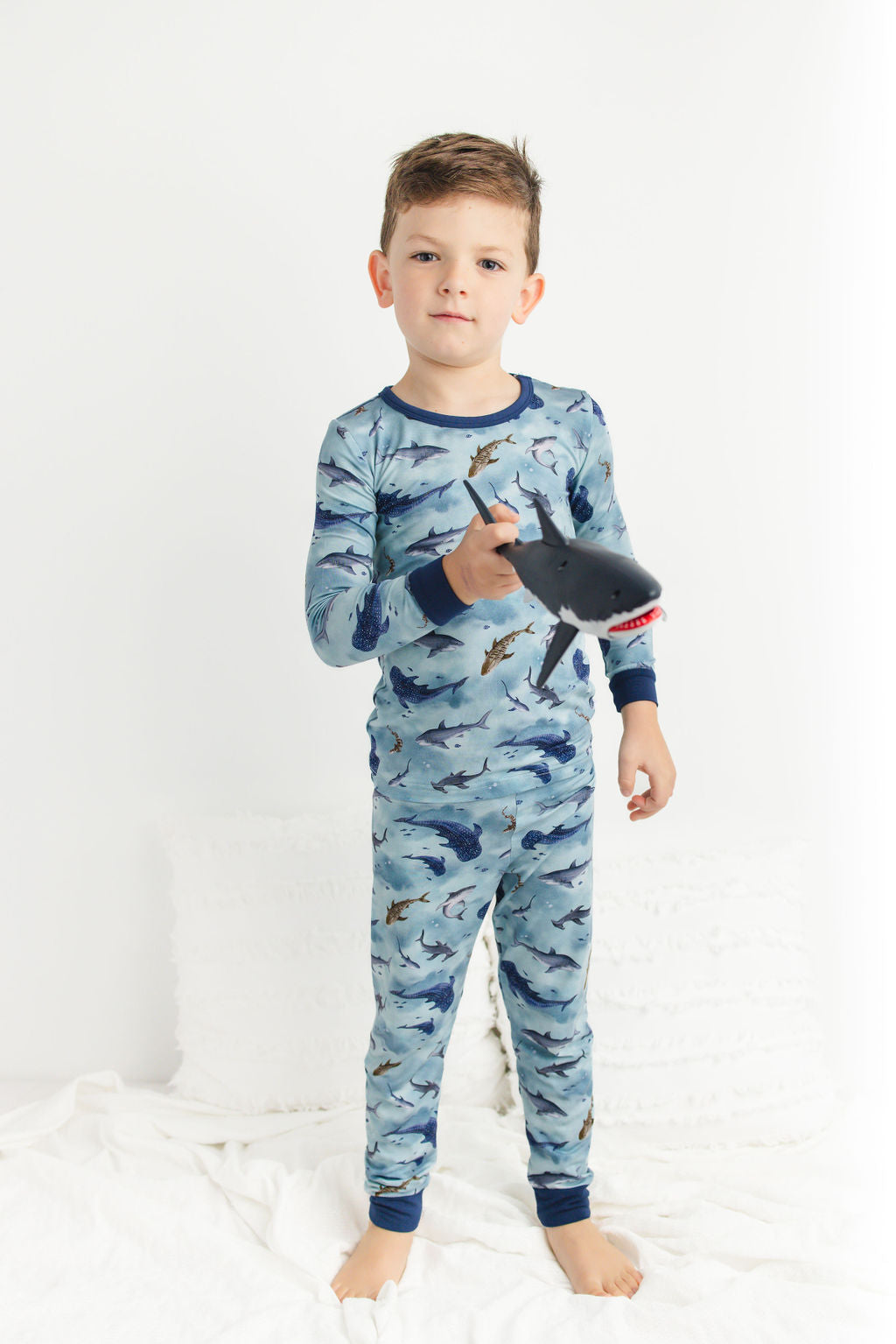 Some-Fin Special TENCEL™ Modal Long Sleeve PJ's