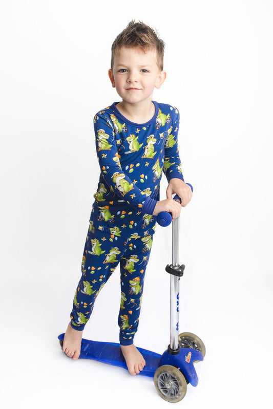 Skater Gator Long Sleeve PJ's BDLJ