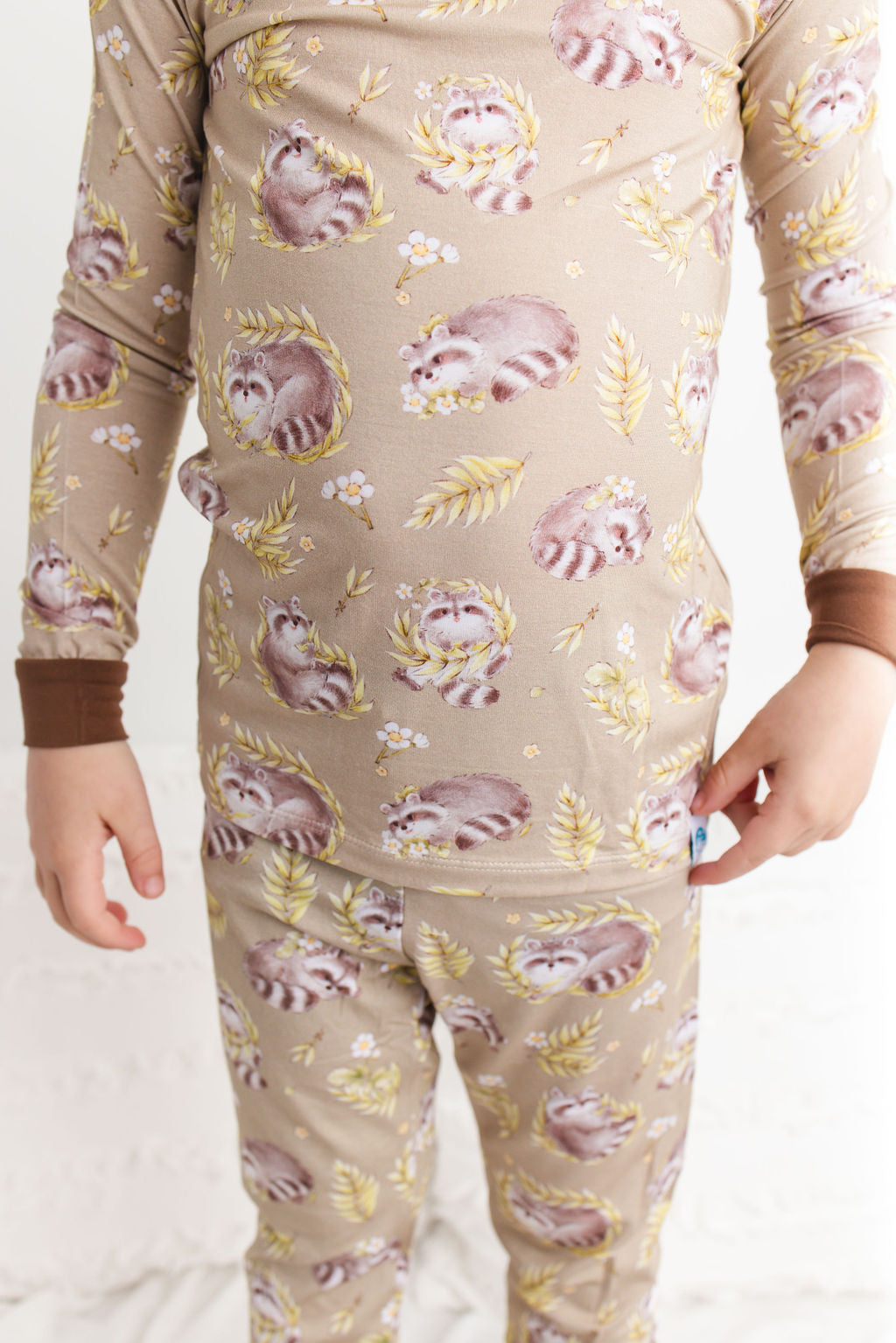 Raccoon Rascals Long Sleeve PJ's BDLJ