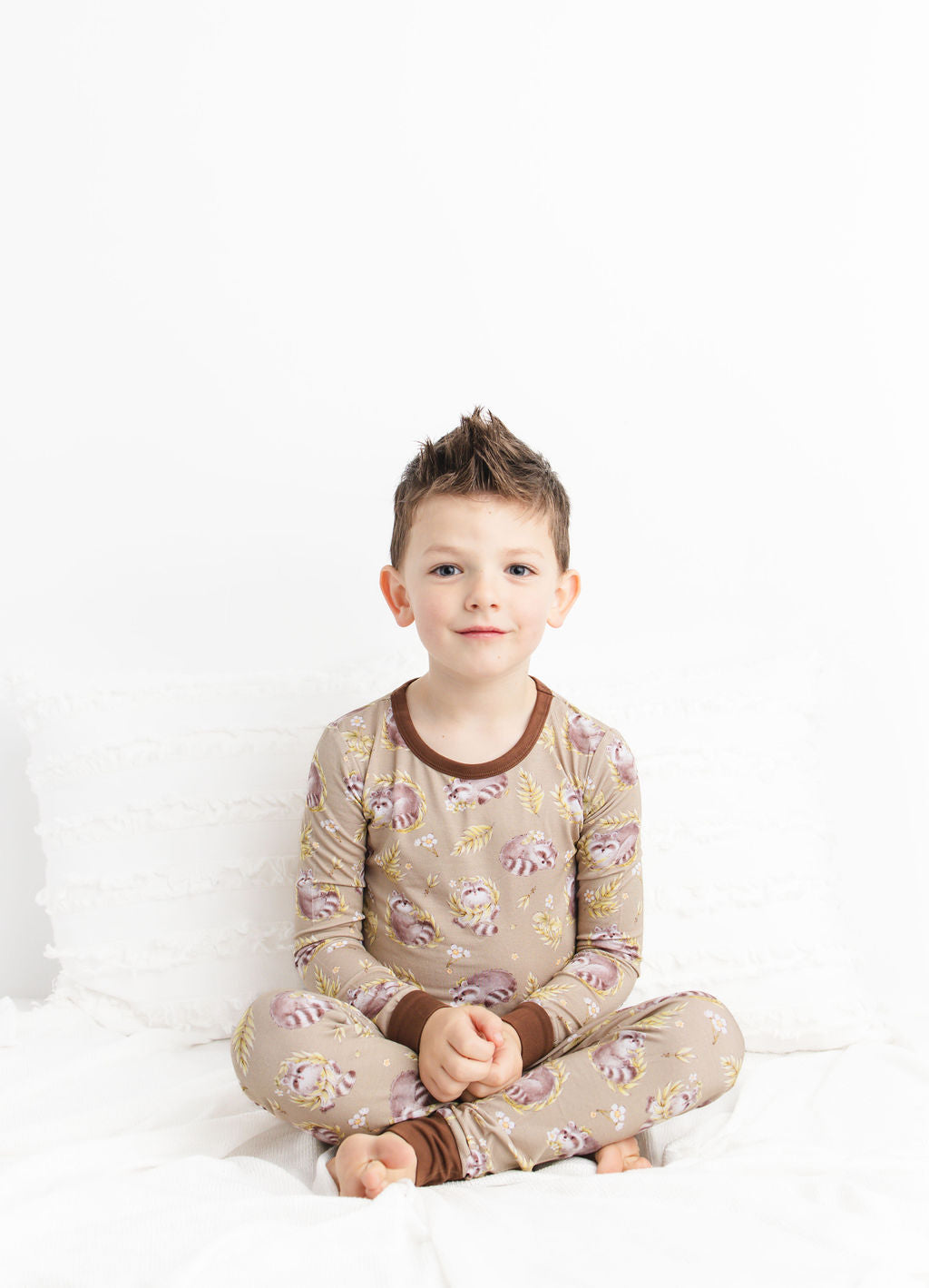 Raccoon Rascals Long Sleeve PJ's BDLJ