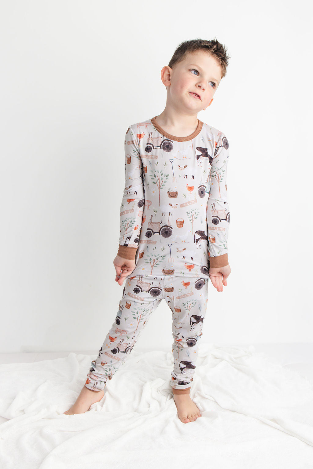 Tractor Ride (Farm) Long Sleeve PJ's BDLJ