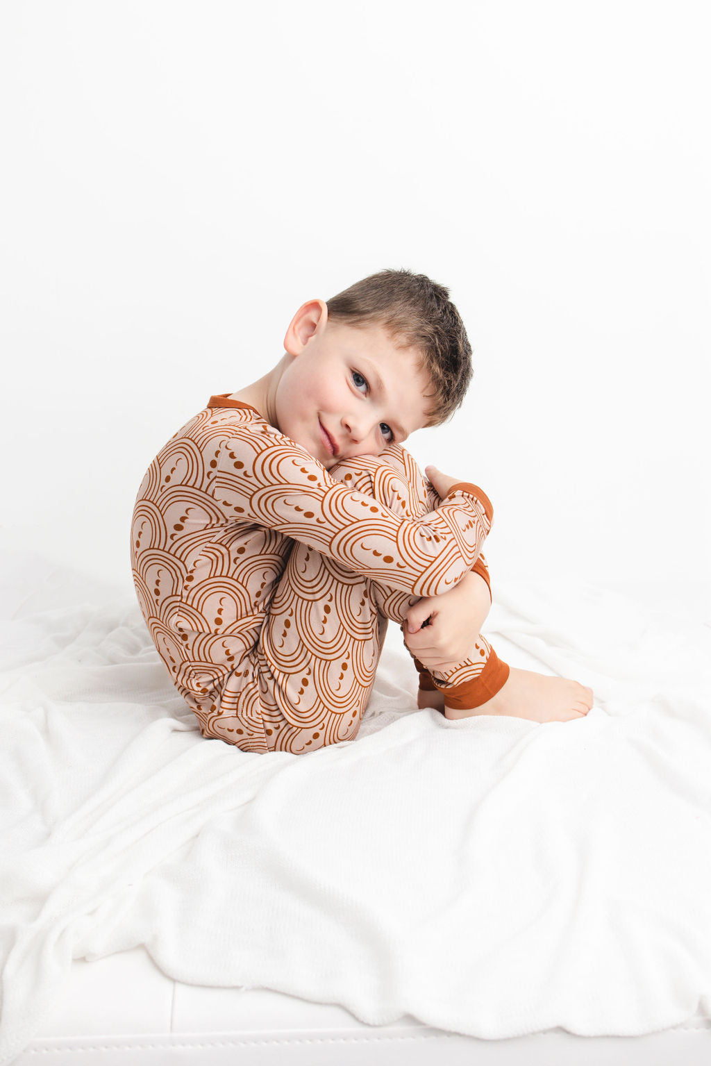 Copper Crescents Long Sleeve PJ's BDLJ