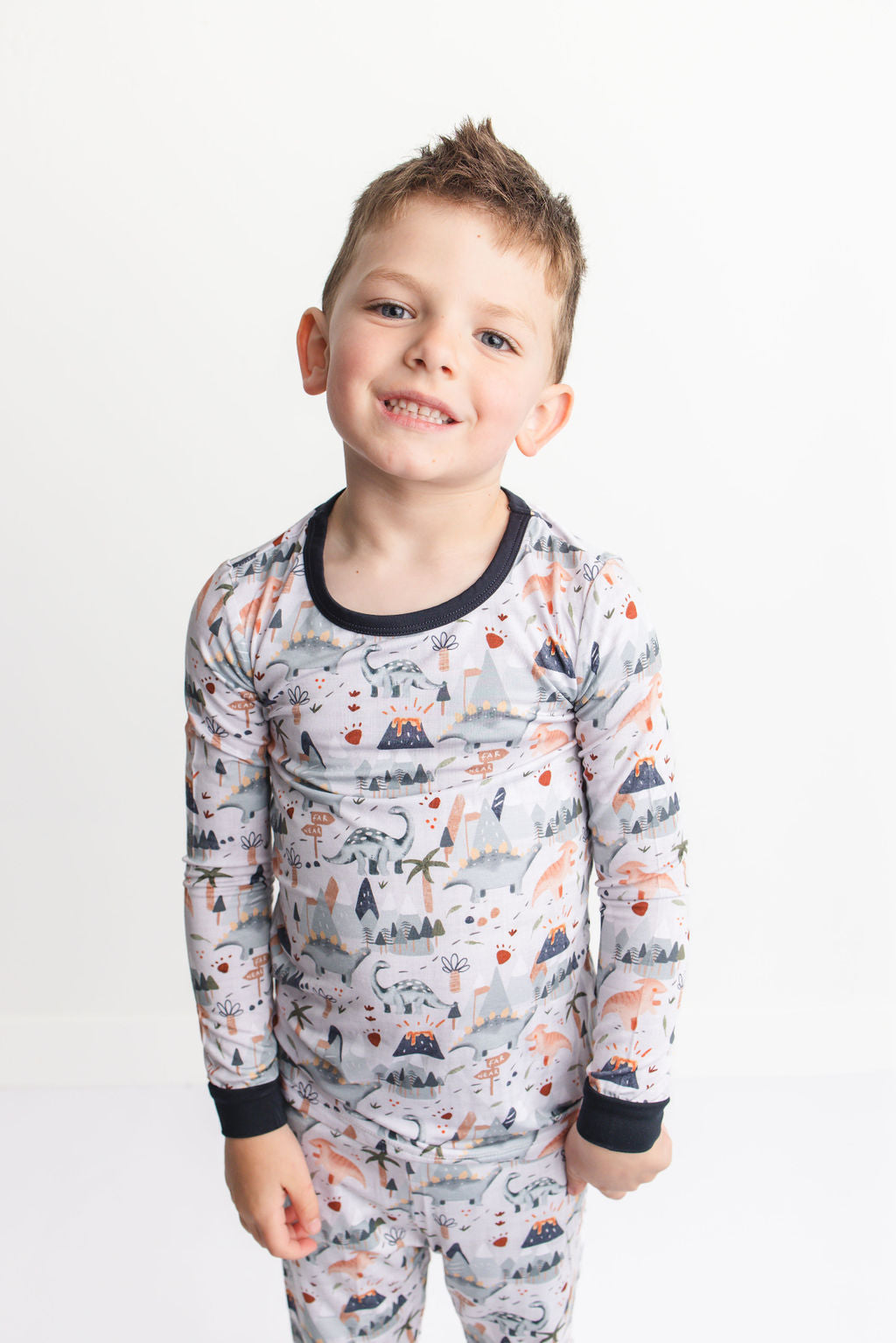 Dinosnores (Dinosaur) Long Sleeve PJ's BDLJ