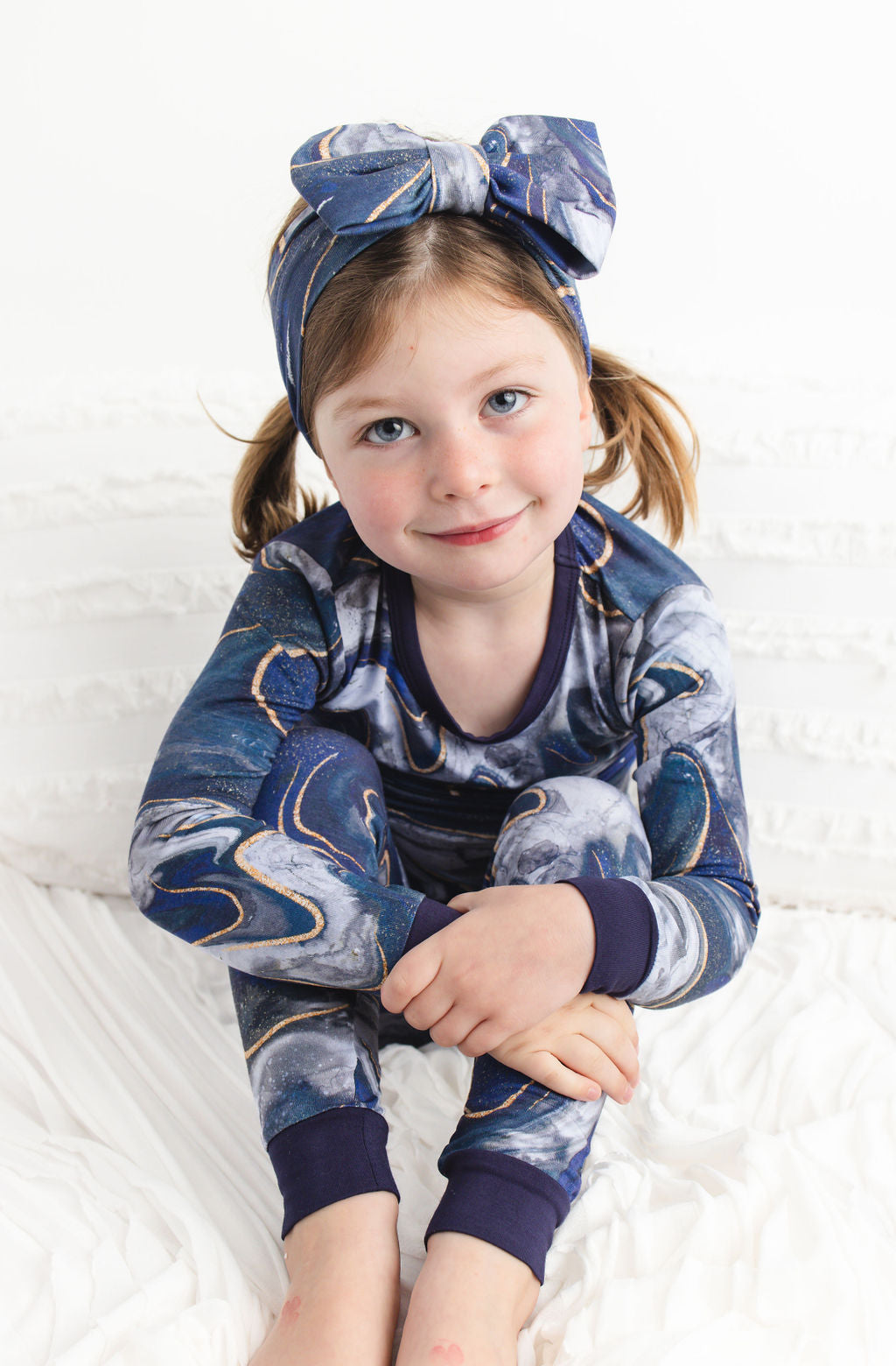 Marbleous Night Long Sleeve PJ's BDLJ