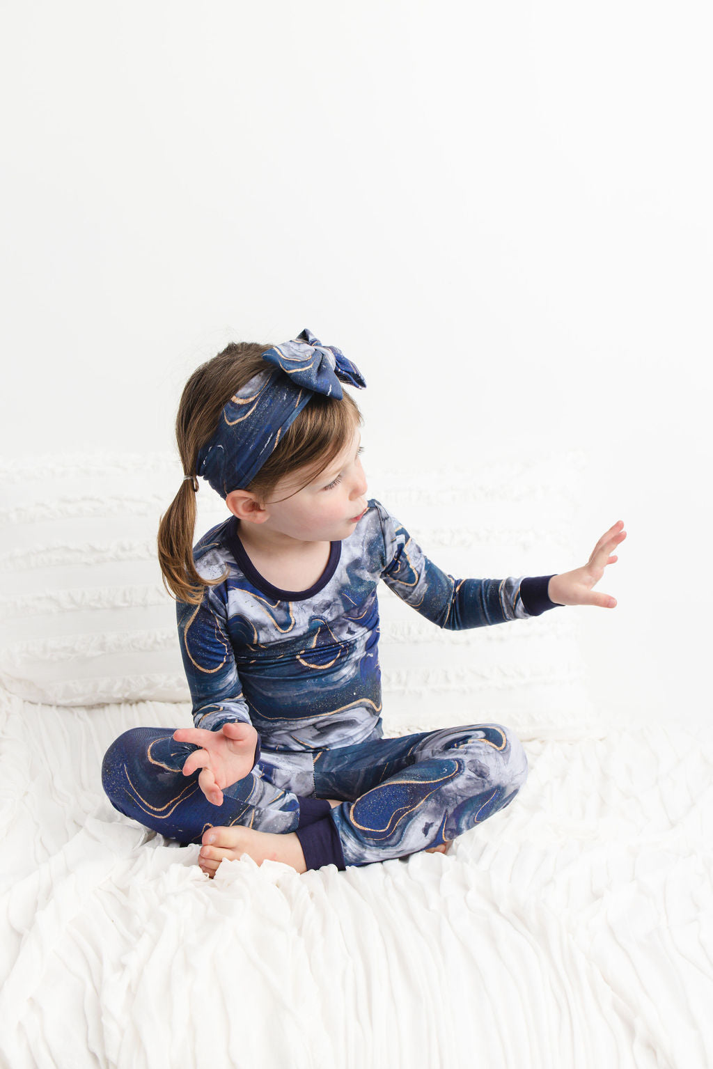 Marbleous Night Long Sleeve PJ's BDLJ