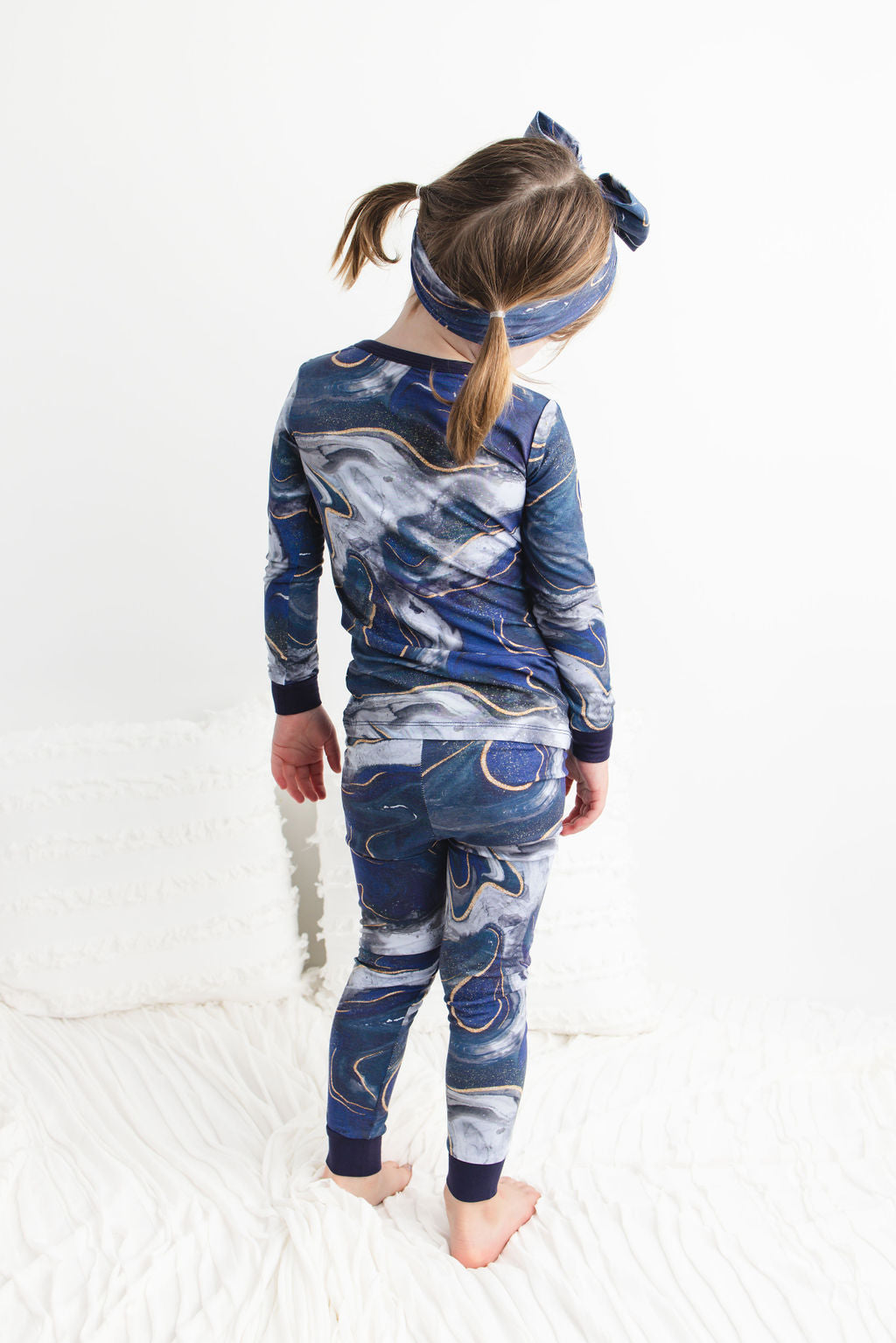 Marbleous Night Long Sleeve PJ's BDLJ