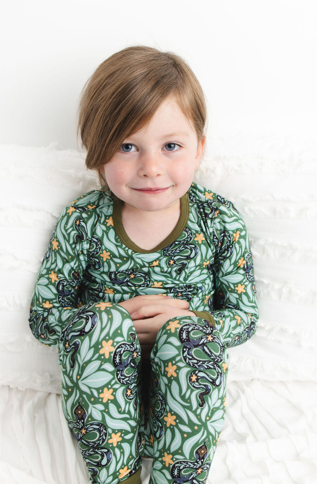 Hugs and Hisses (Snake) Long Sleeve PJ's BDLJ