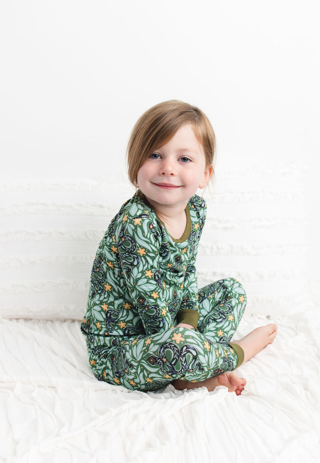 Hugs and Hisses (Snake) Long Sleeve PJ's BDLJ