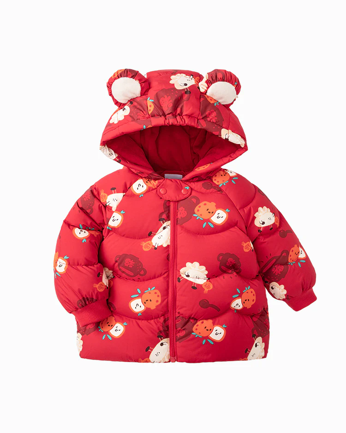 balabala Baby Unisex Dumpling Short Down Jacket