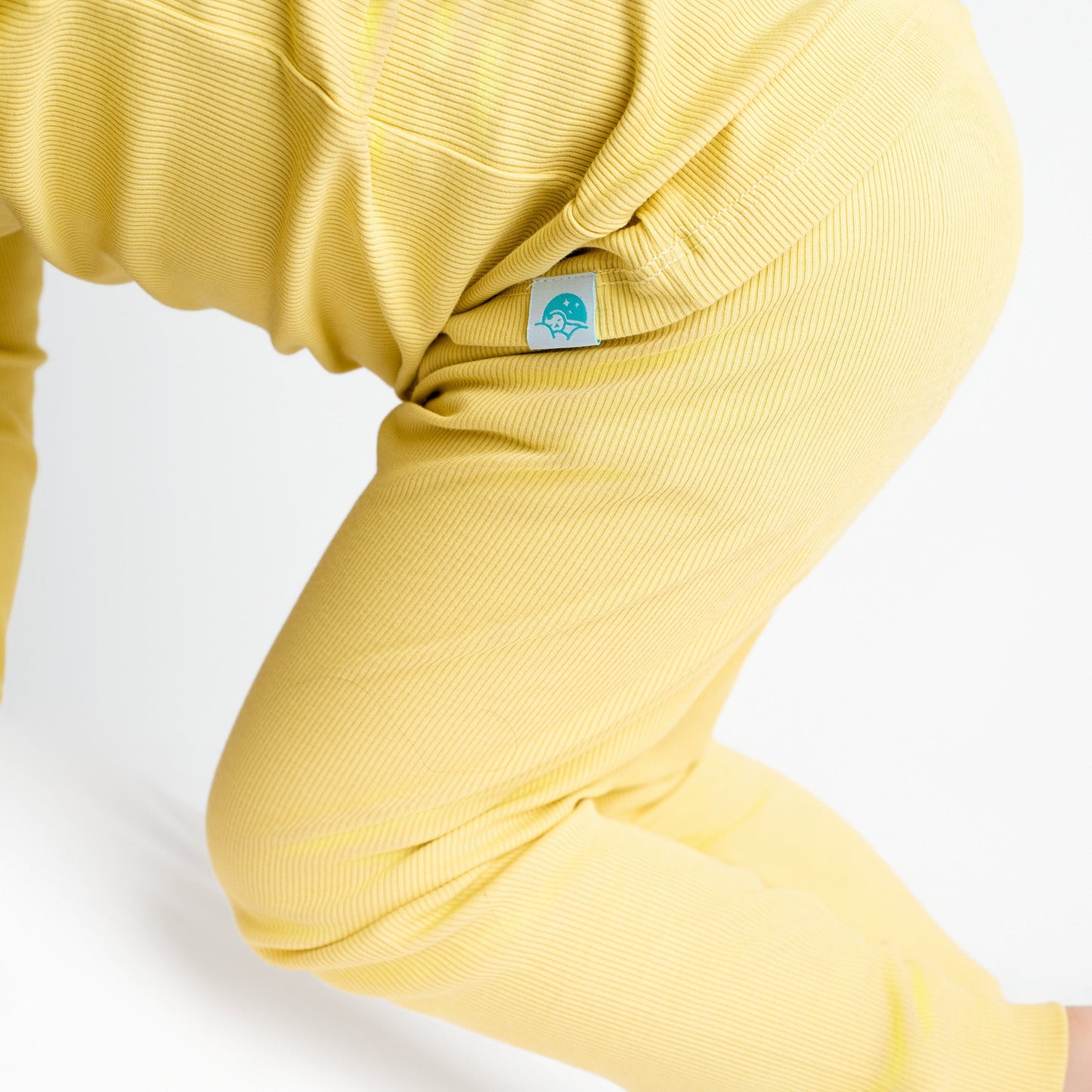 Lemon Meringue (Yellow) Ribbed Long Sleeve PJ's BDLJ