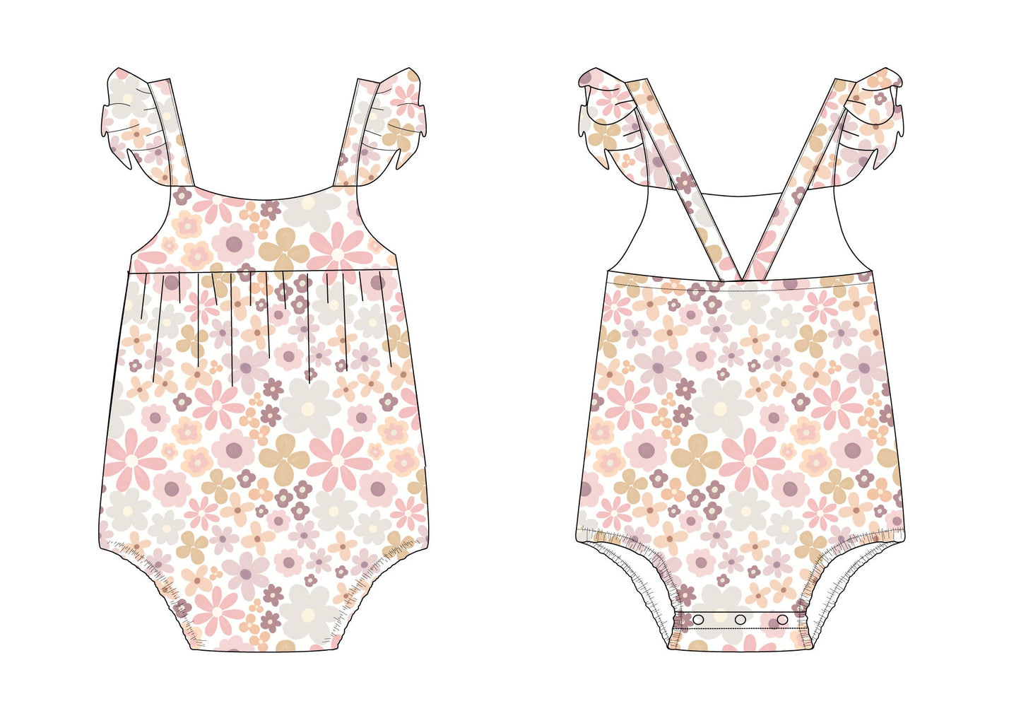 Lennon - Bubble Romper