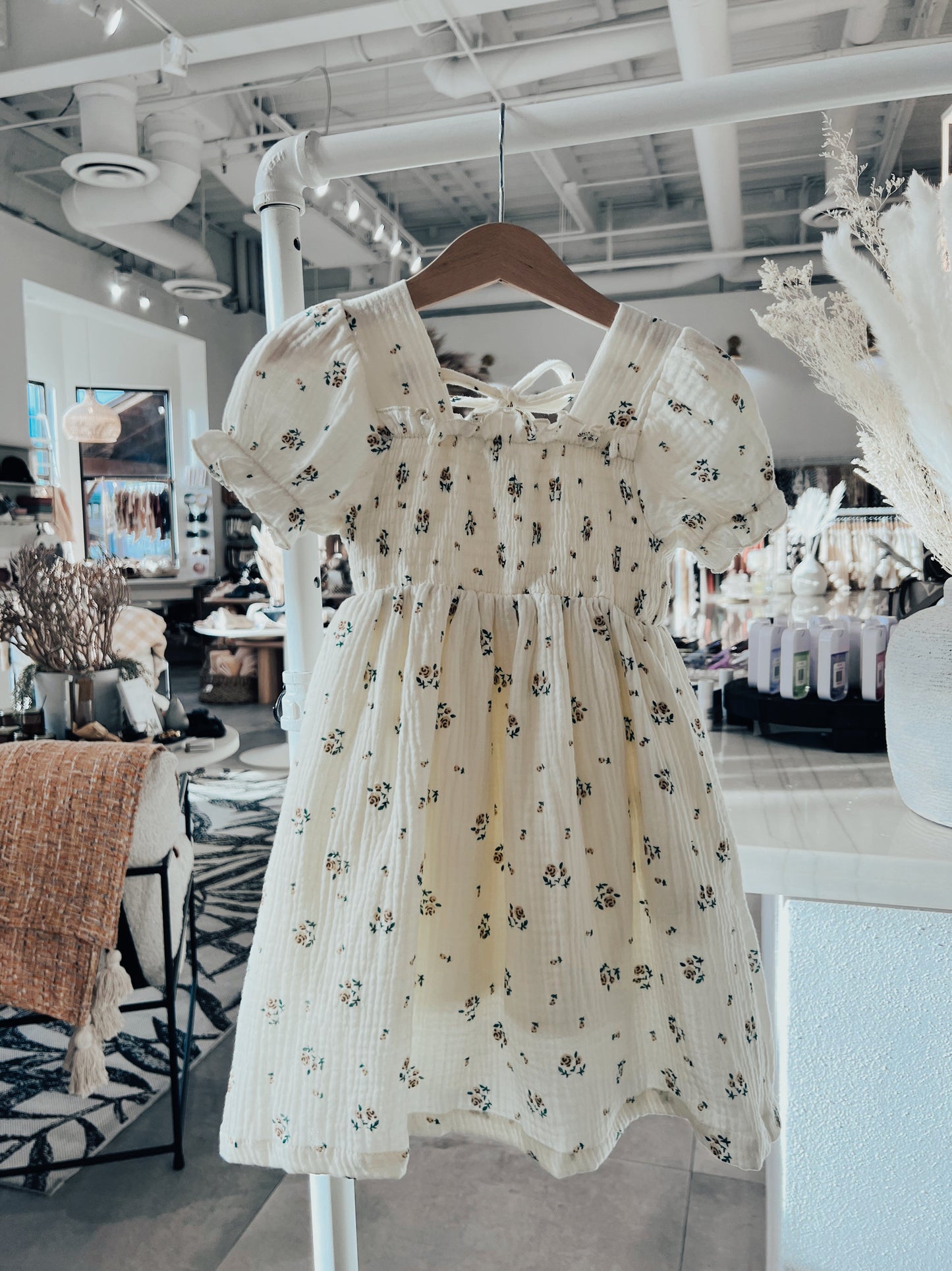 Child & Women's Muslin Dress | Garden Days