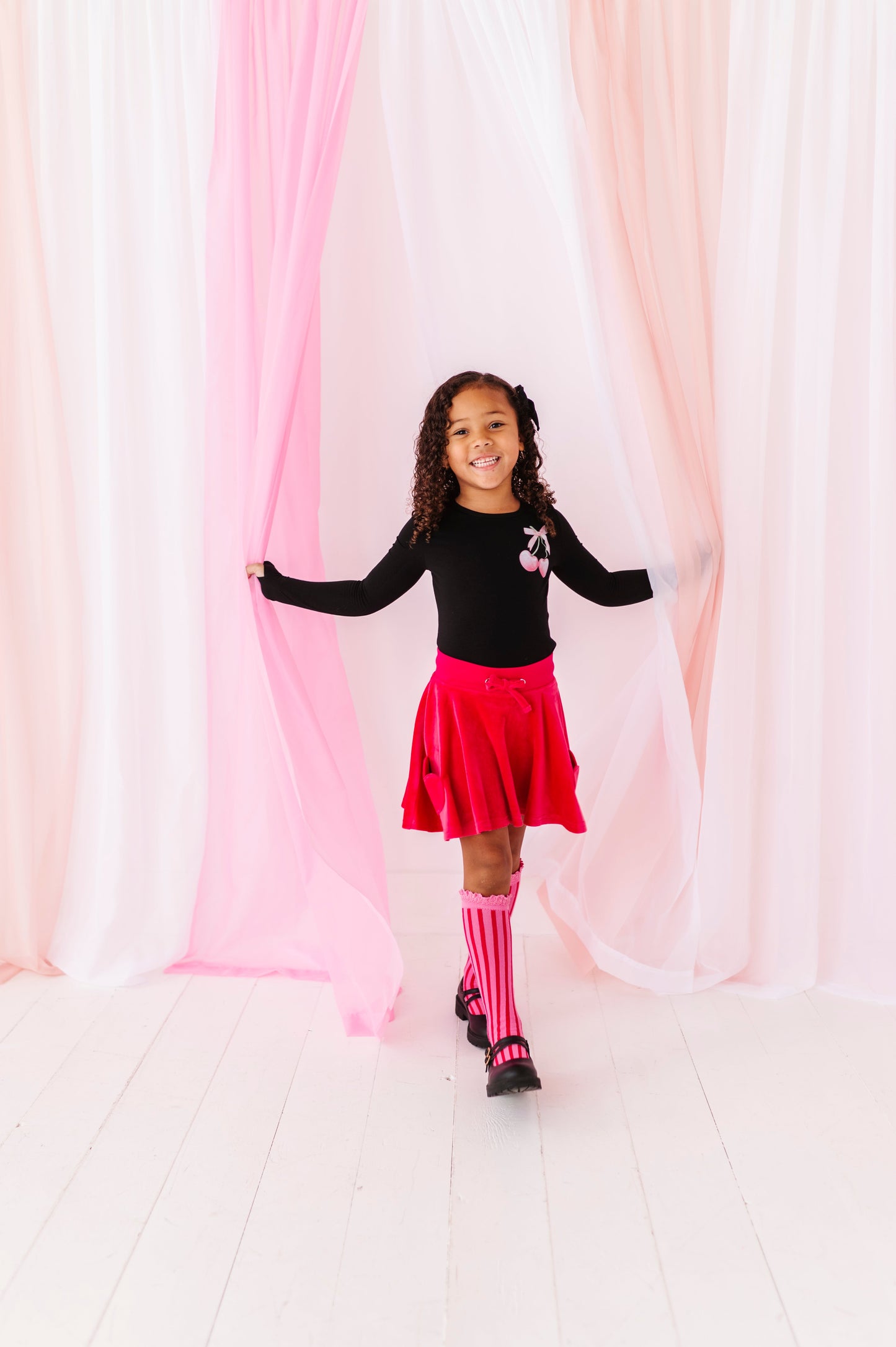 Hot Pink Velour | SKORT (*AS IS*- READ LISTING!)