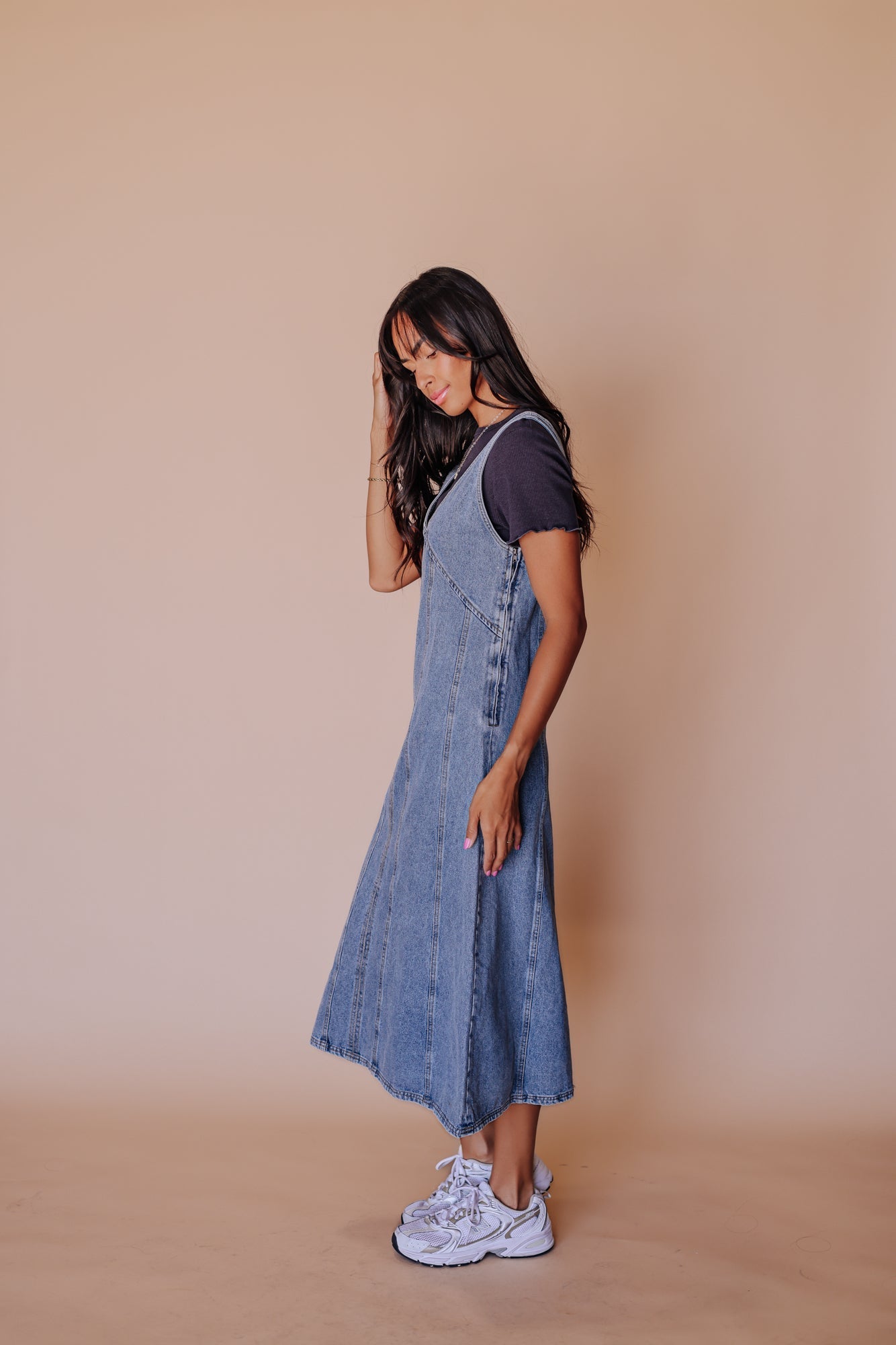 90’s Babe Denim Overall Dress - Mack & Harvie