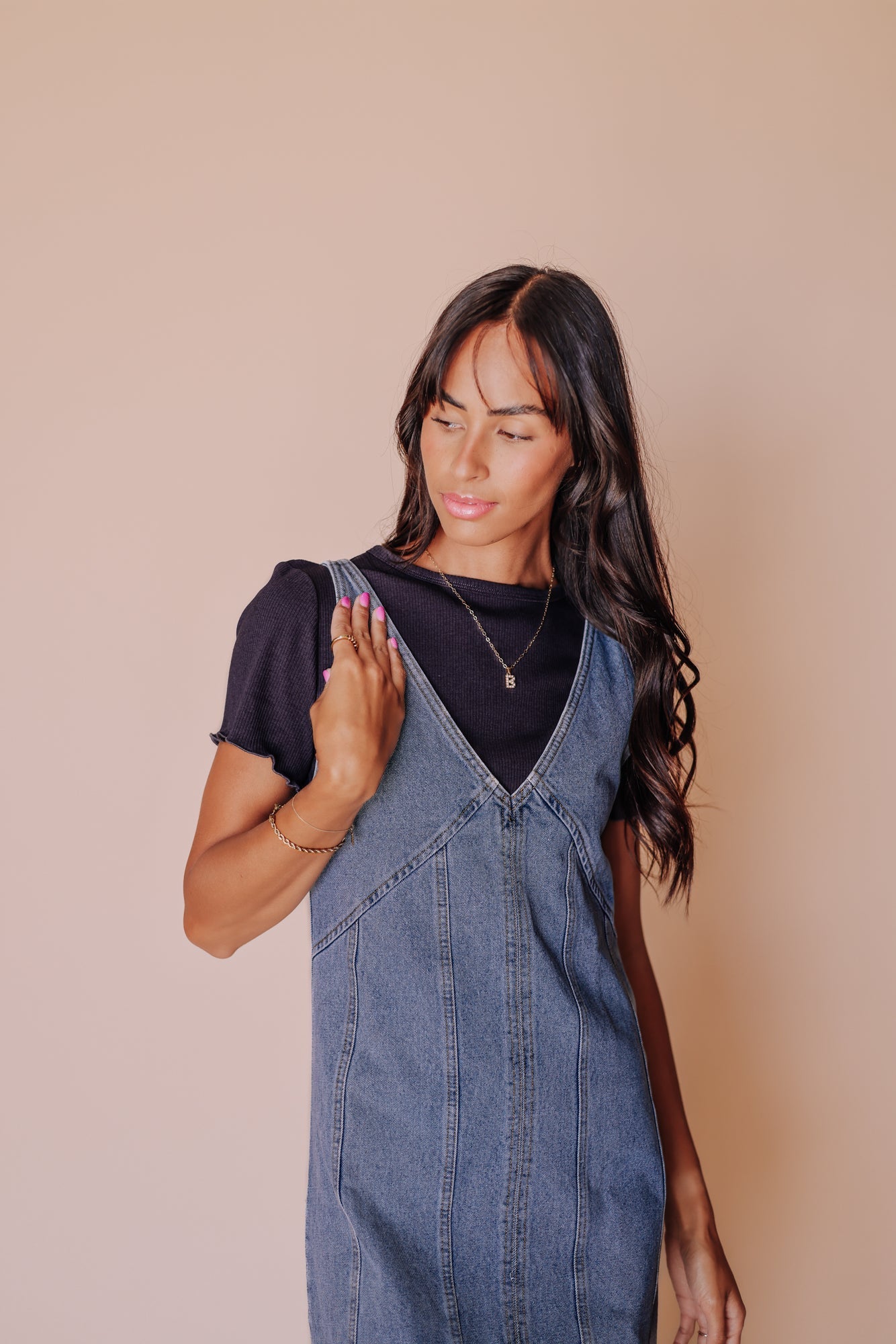 90’s Babe Denim Overall Dress - Mack & Harvie