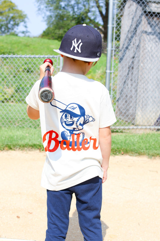 “Baller” Kids Graphic Tee (MTO)