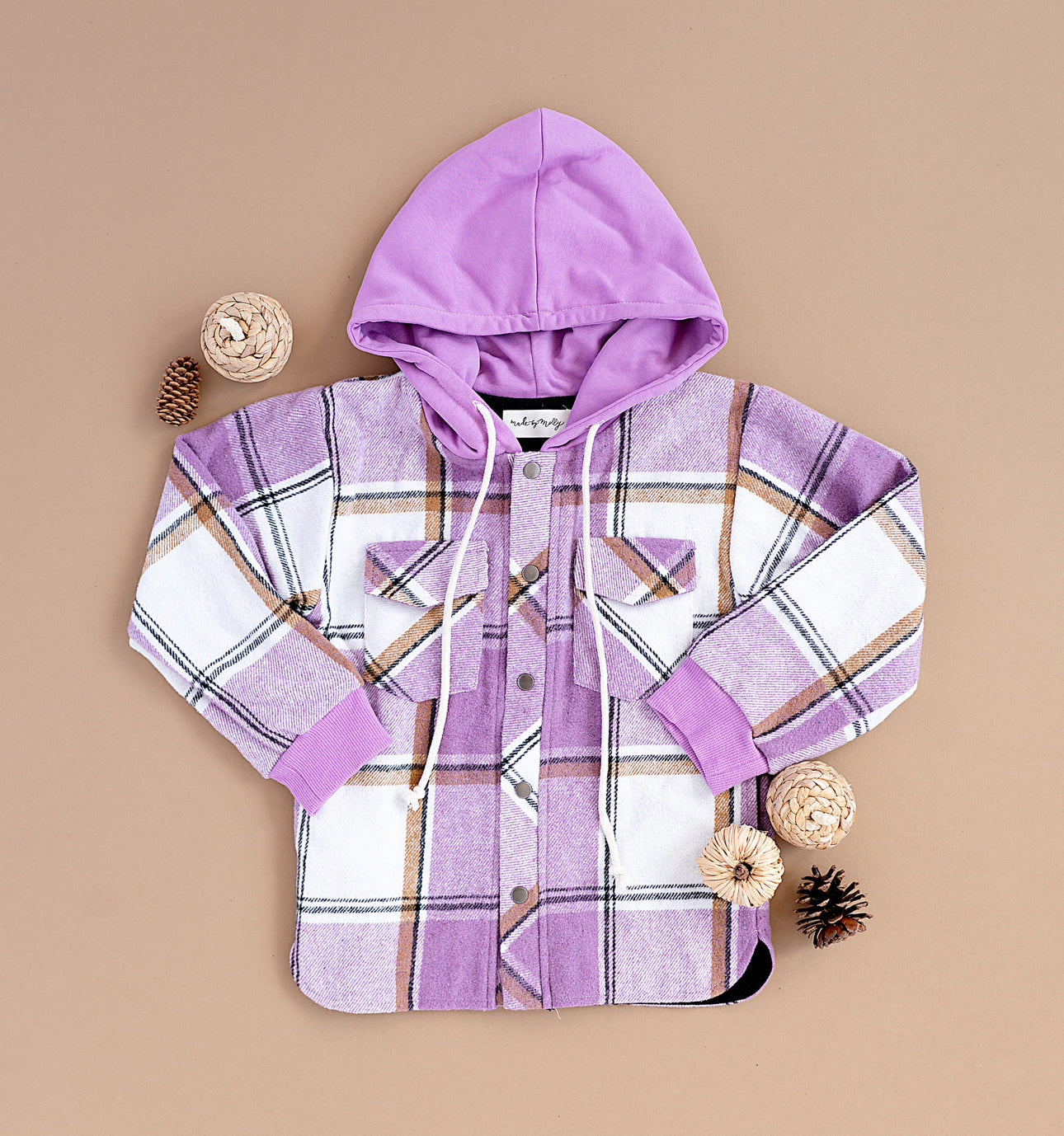 LAVENDER | FLANNEL SHACKET