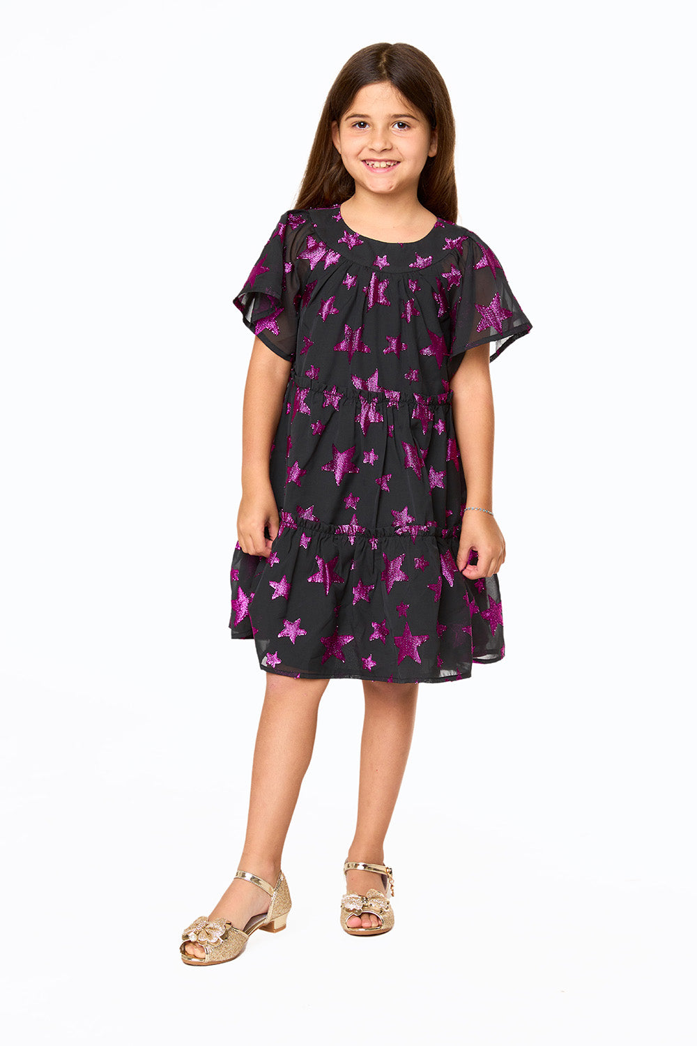 Kenzie Girls Dress - Celestial