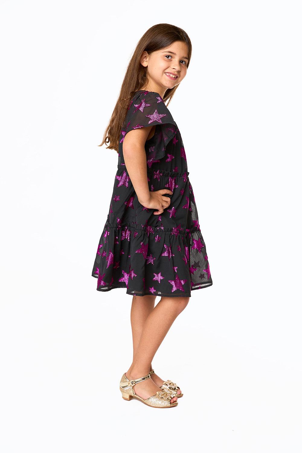 Kenzie Girls Dress - Celestial