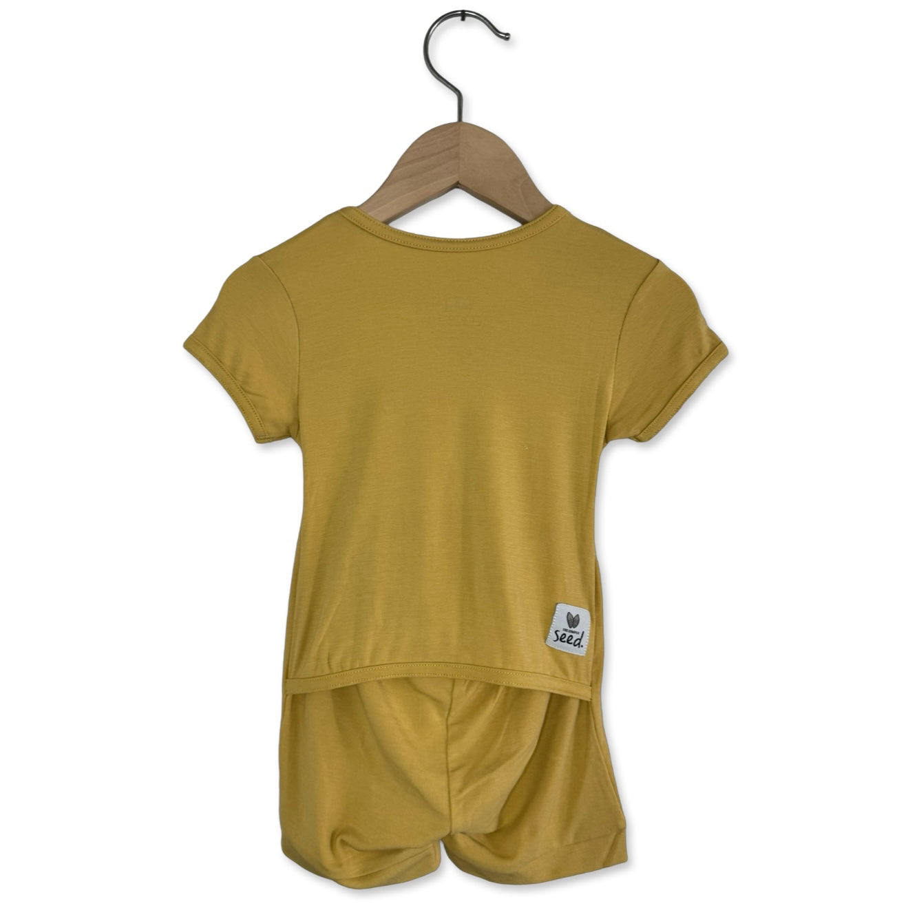 Honeycomb Mini Ribbed Shorty Romper