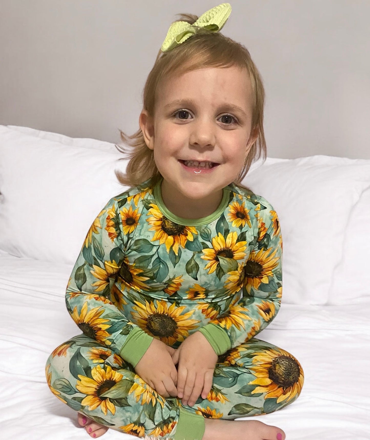 Sunflower Skies Pajama Set