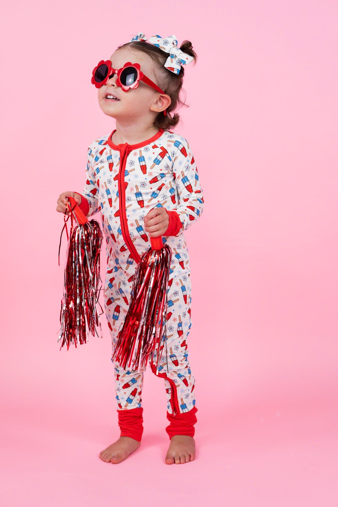 LITTLE MISS FIRECRACKER DREAM ROMPER