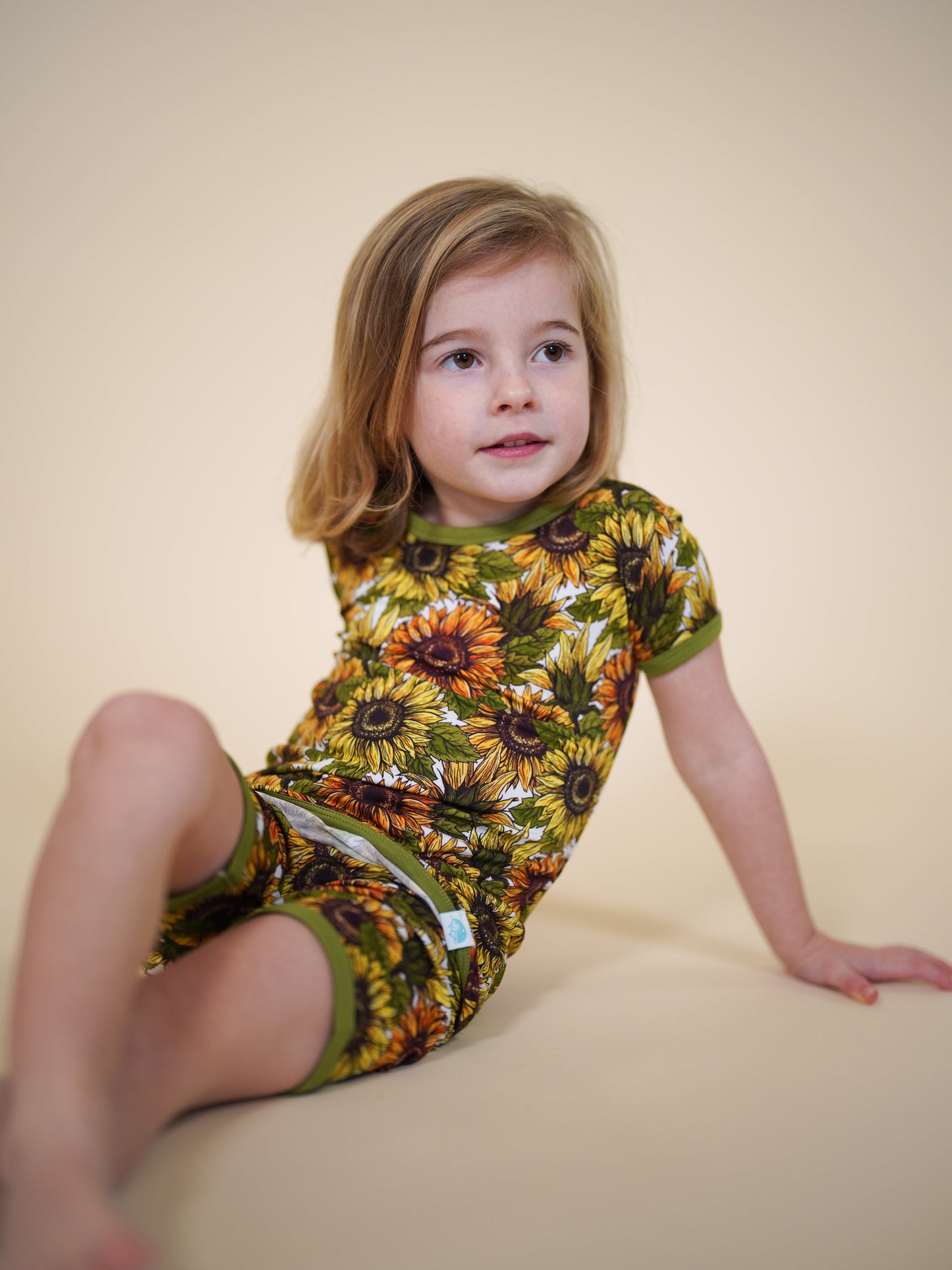 Sunny (Sunflower) Short Sleeve PJ's BDLJ