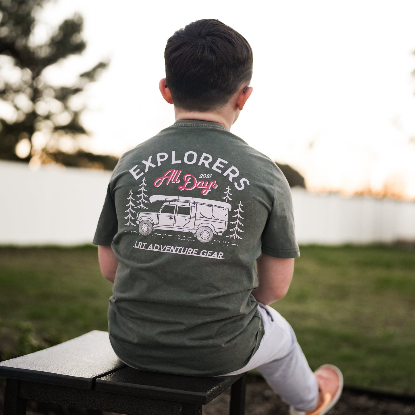 LIMITED EDITION THE EXPLORER SHORT SLEEVE TEE - SAGE