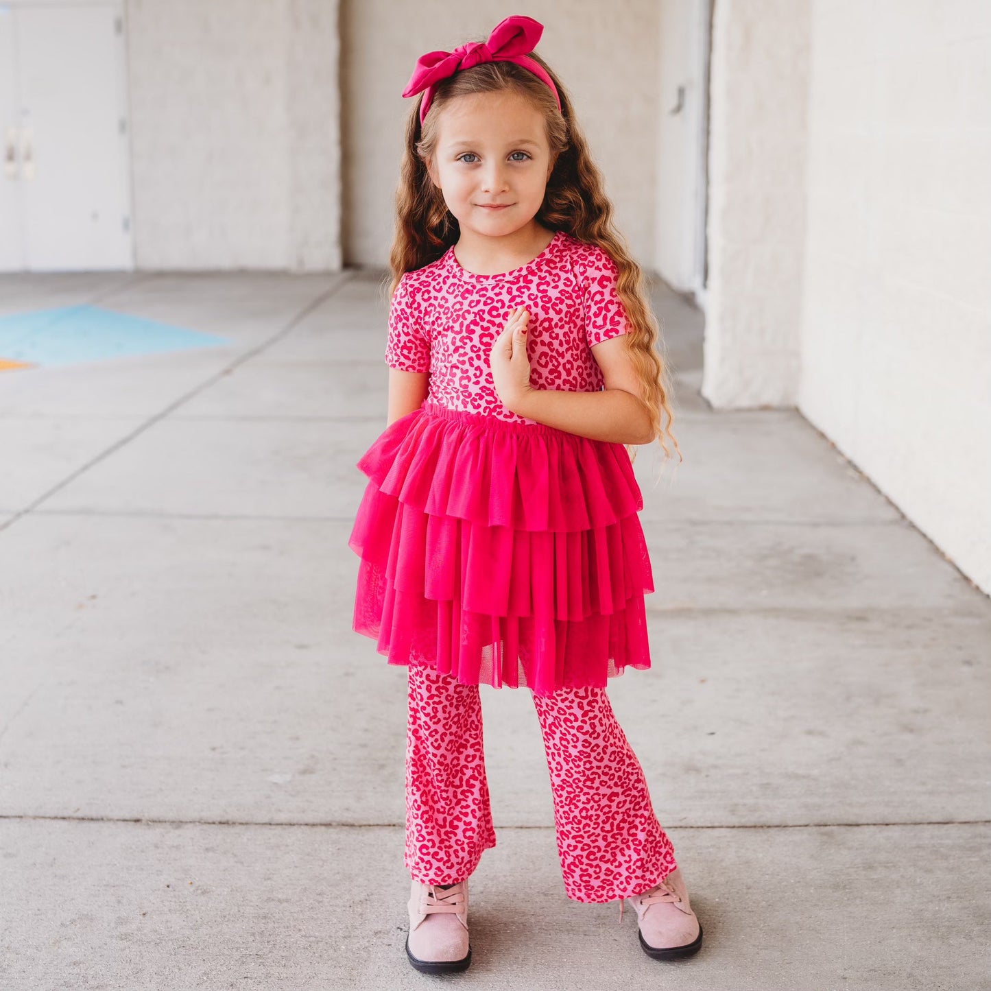 LOVE LEOPARD DREAM TUTU DRESS