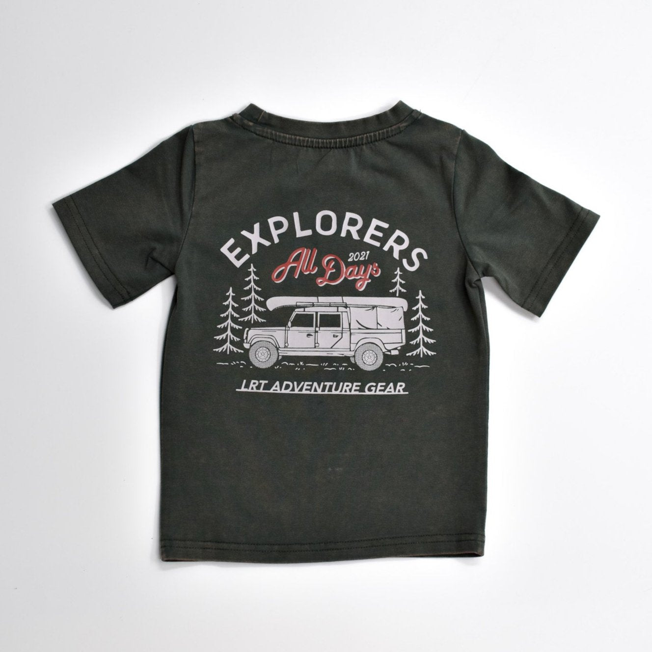 LIMITED EDITION THE EXPLORER SHORT SLEEVE TEE - SAGE