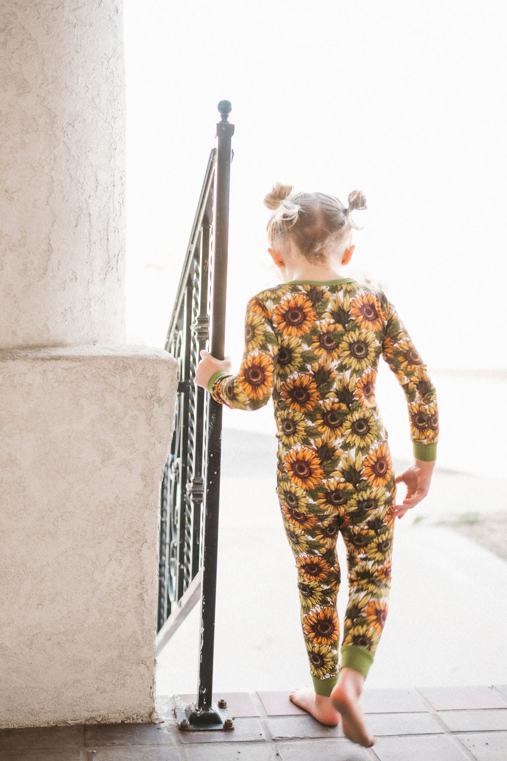 Sunny (Sunflower) Long Sleeve PJ's