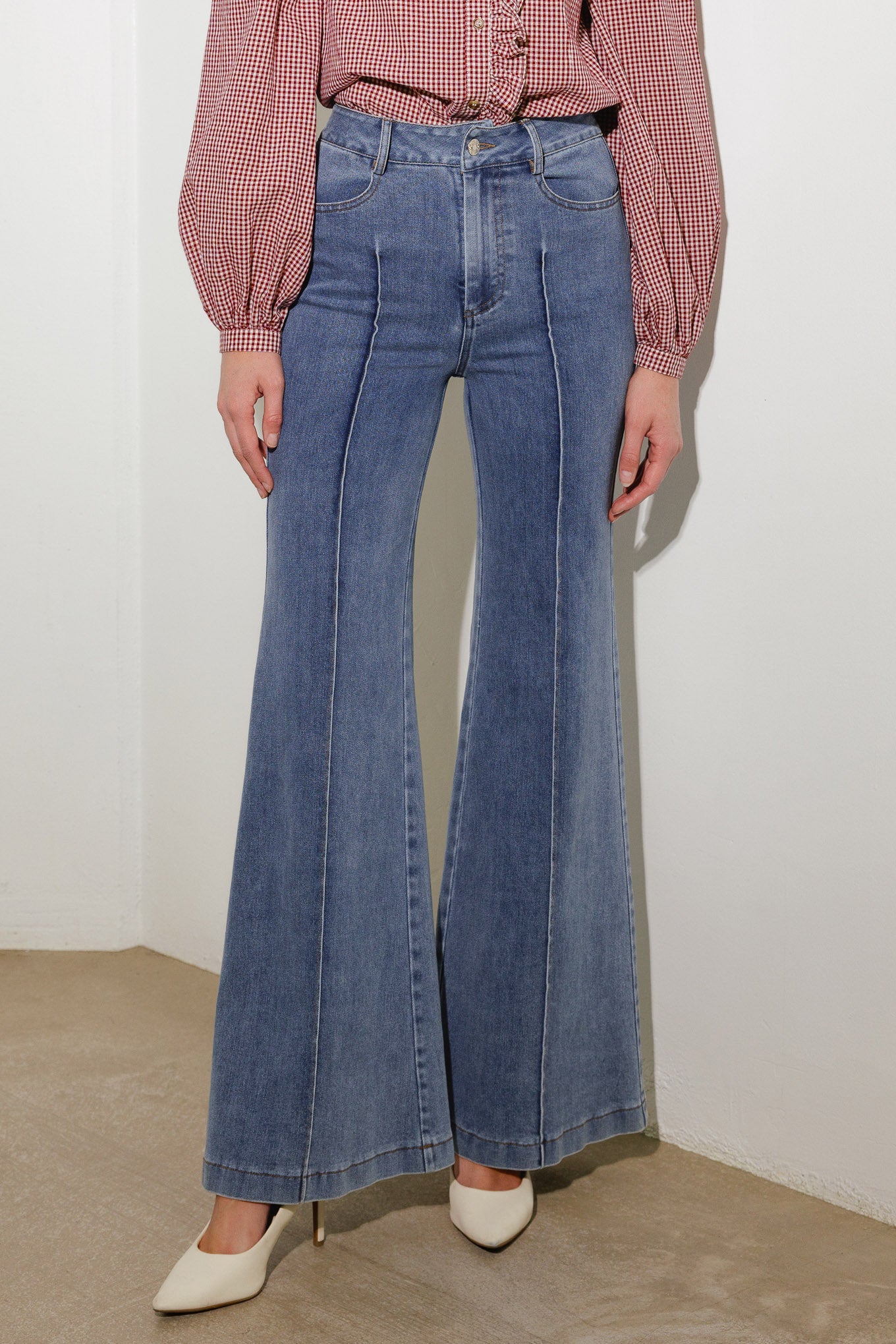 A PLACE TO BE STRETCH DENIM PANTS