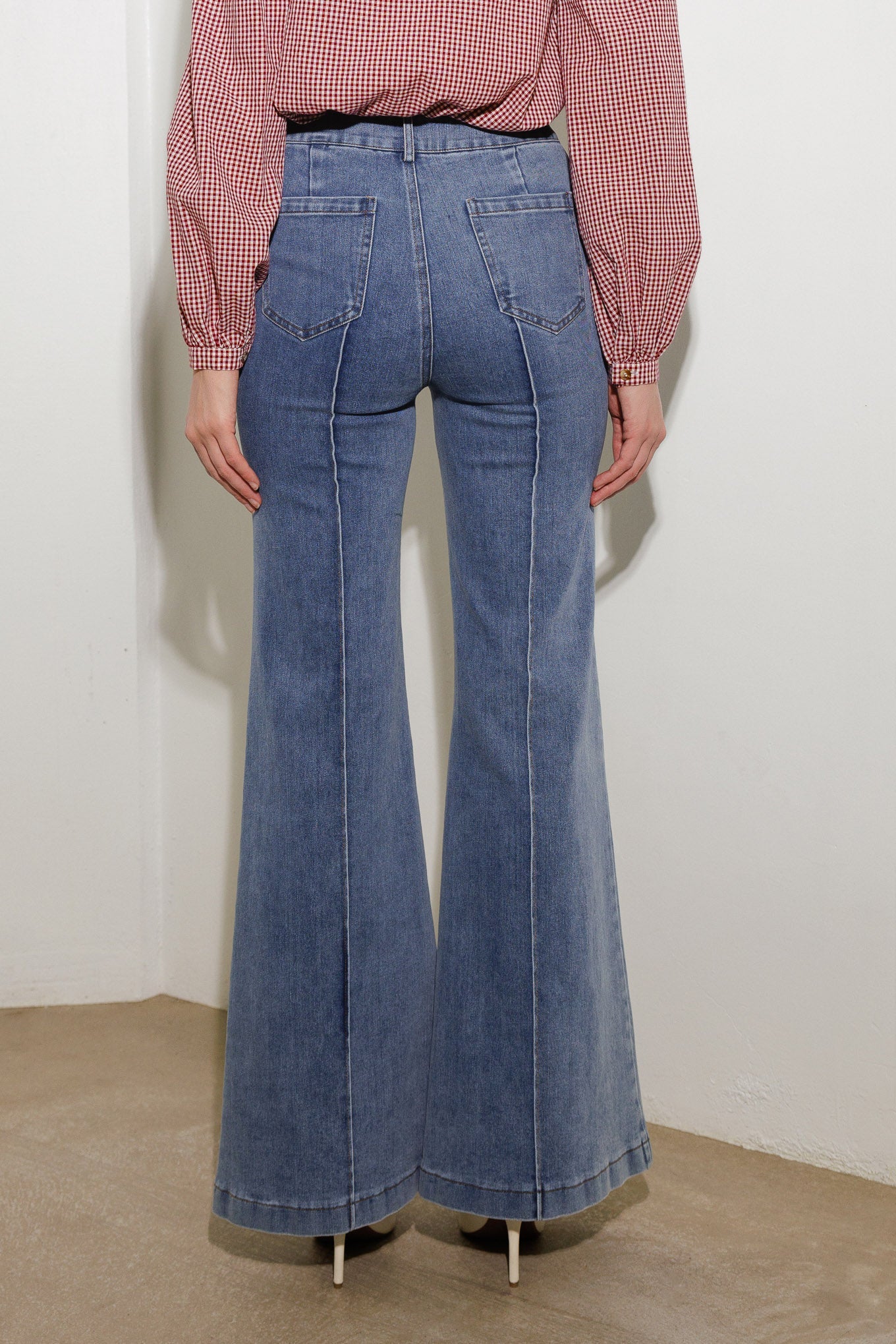 A PLACE TO BE STRETCH DENIM PANTS