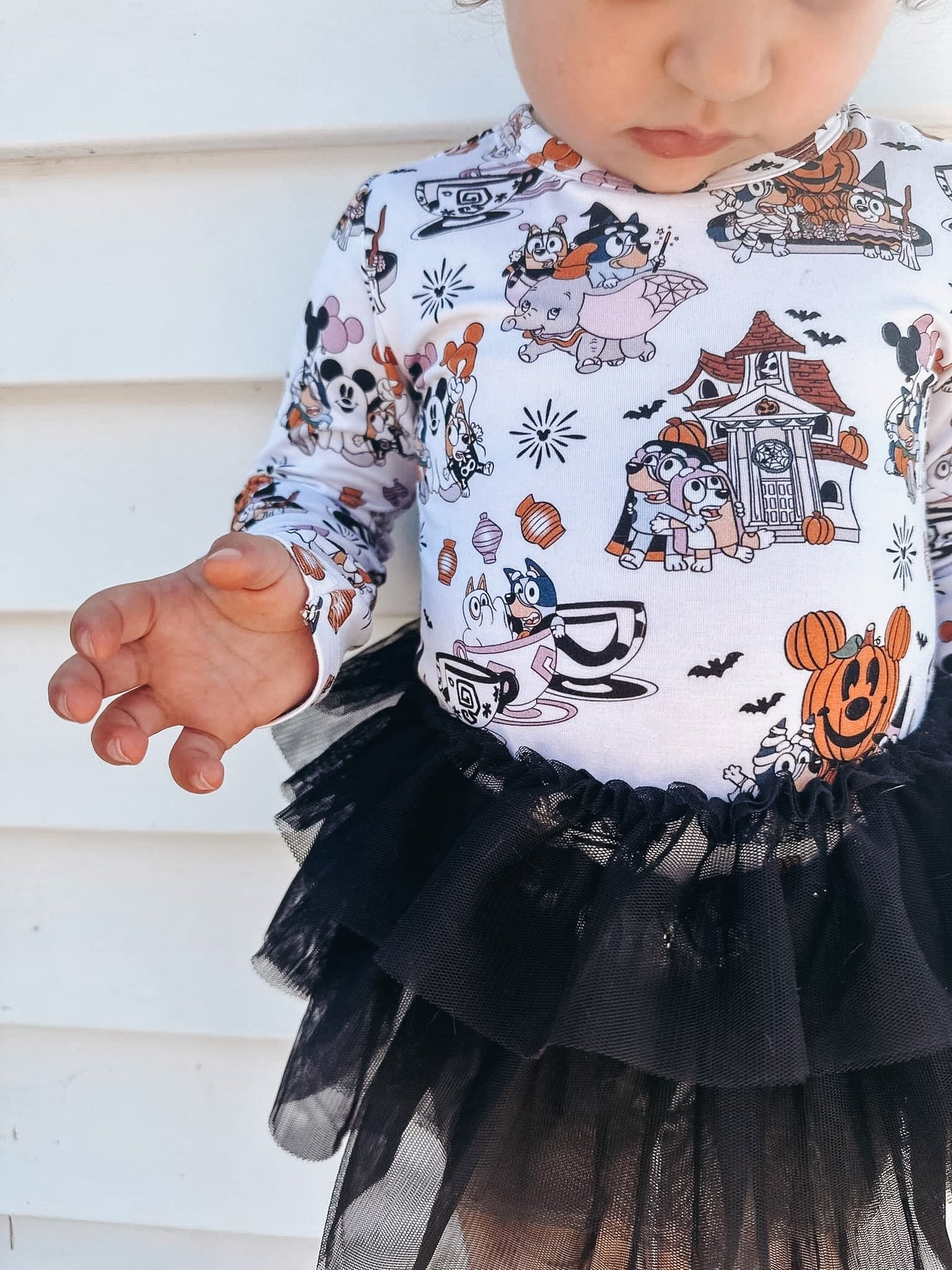 Frightfully Fun - Tutu Bodysuit Dress