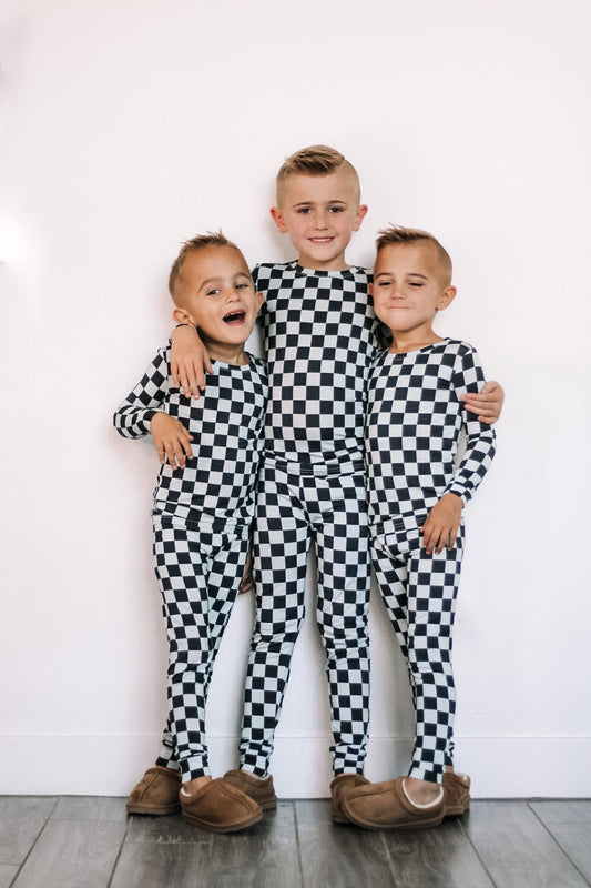 MIDNIGHT CHECKERS DREAM SET