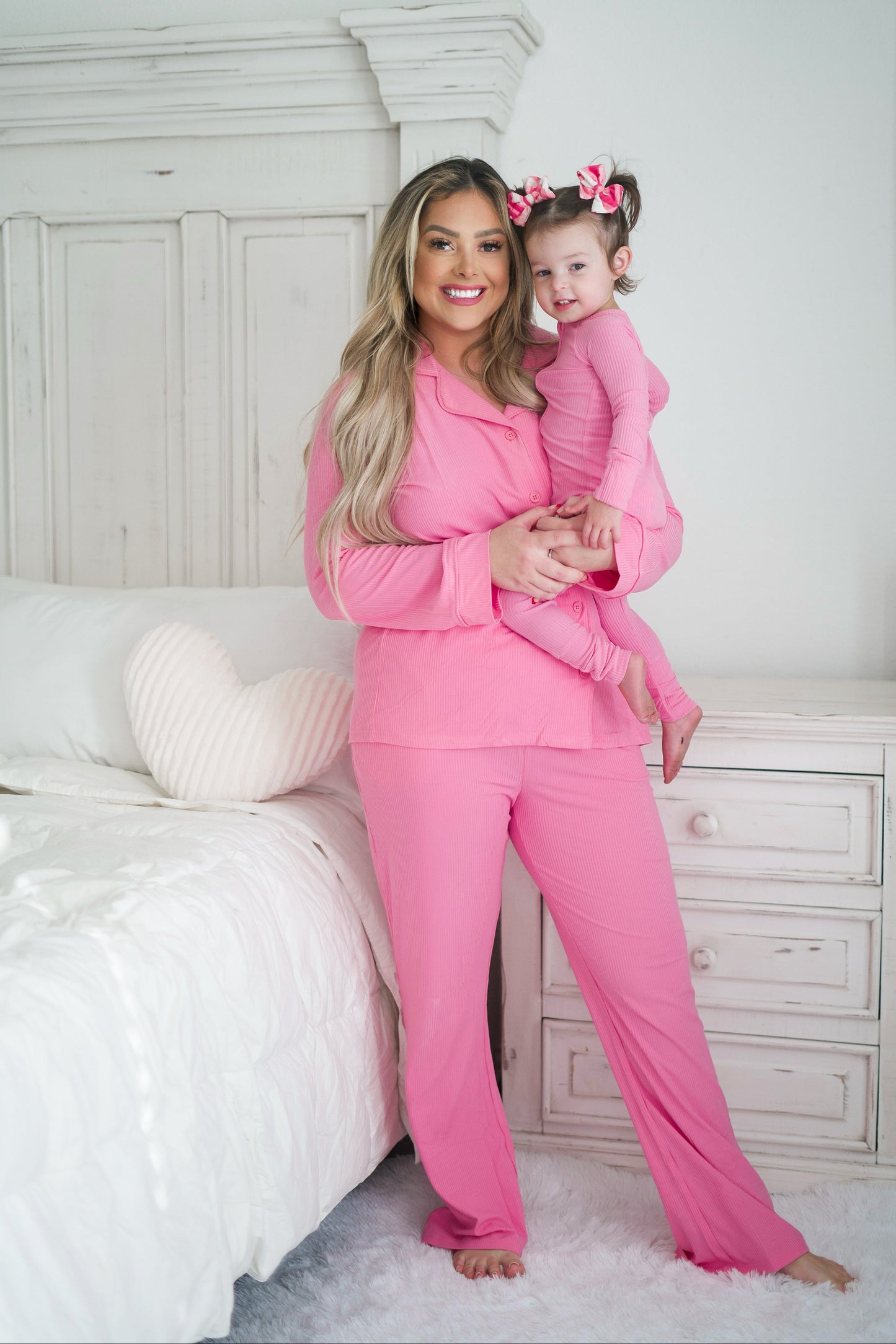 BUBBLEGUM RIB WOMEN'S LONG SLEEVE DREAM SET