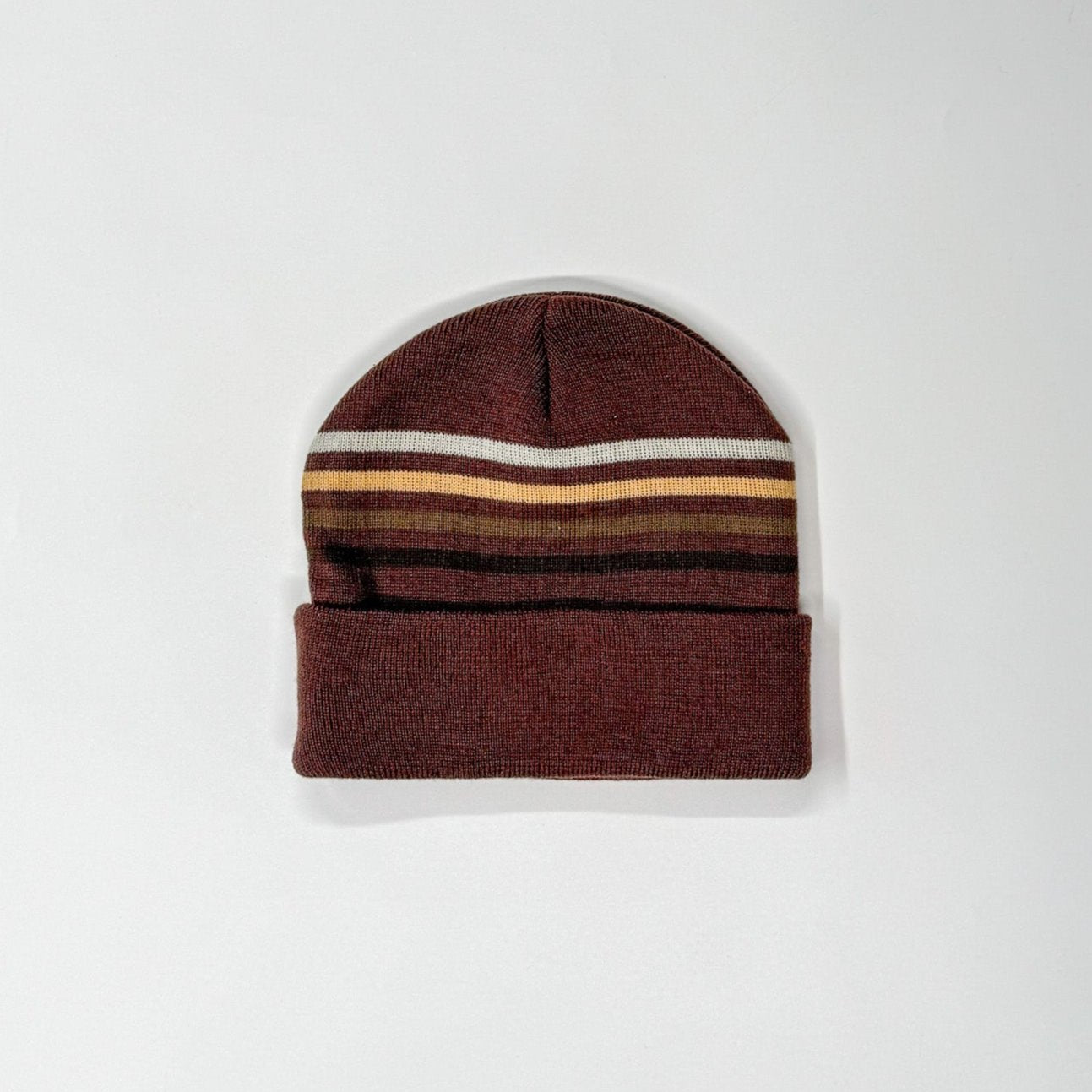 VINTAGE STRIPES BEANIE - COCOA