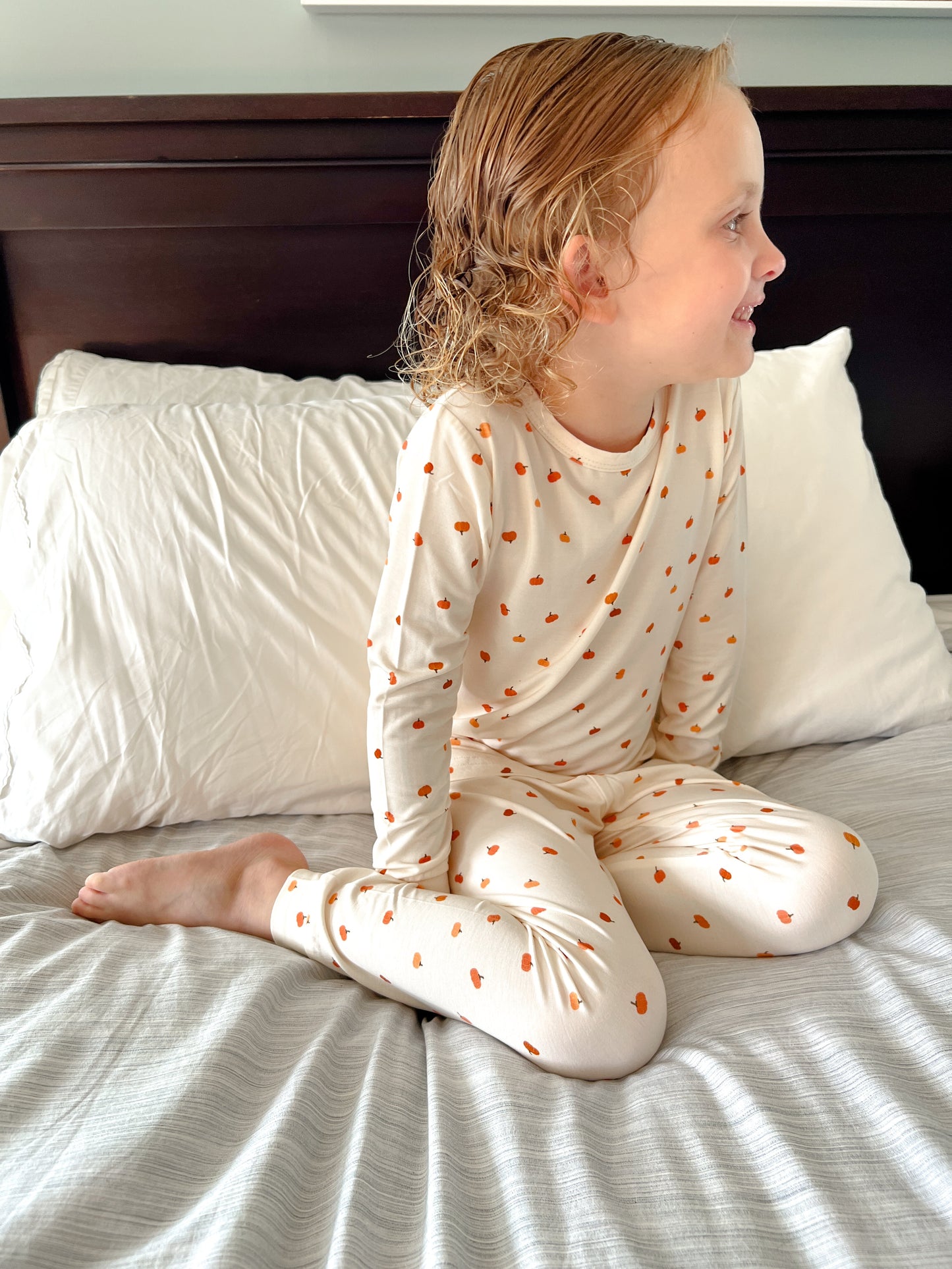 Little Pumpkin 2pc Bamboo Pajamas